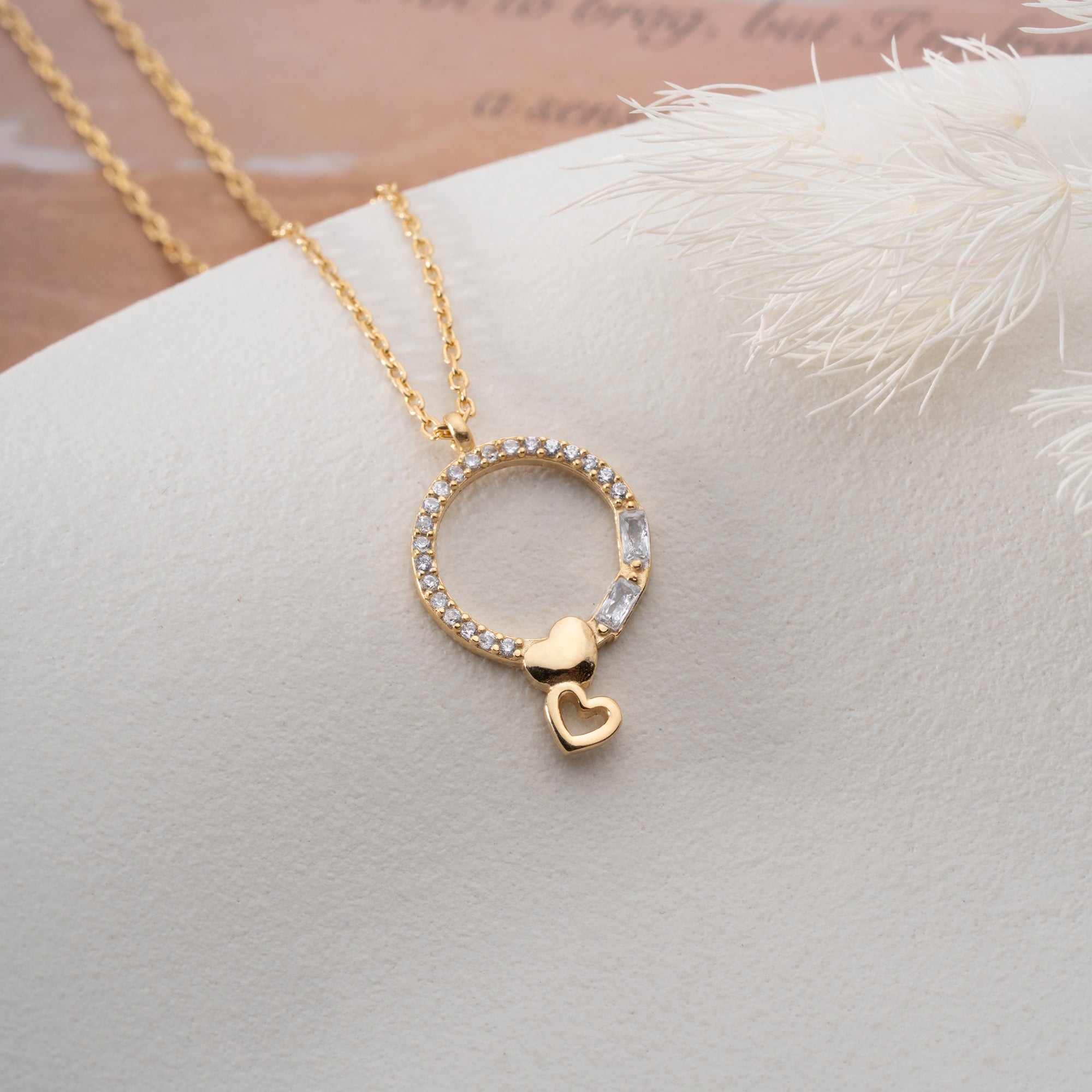 LIEBESRING HALSKETTE | 925 SILBER