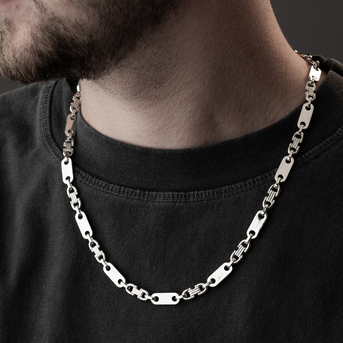 PLATTENKETTE 6 MM | 925 SILBER
