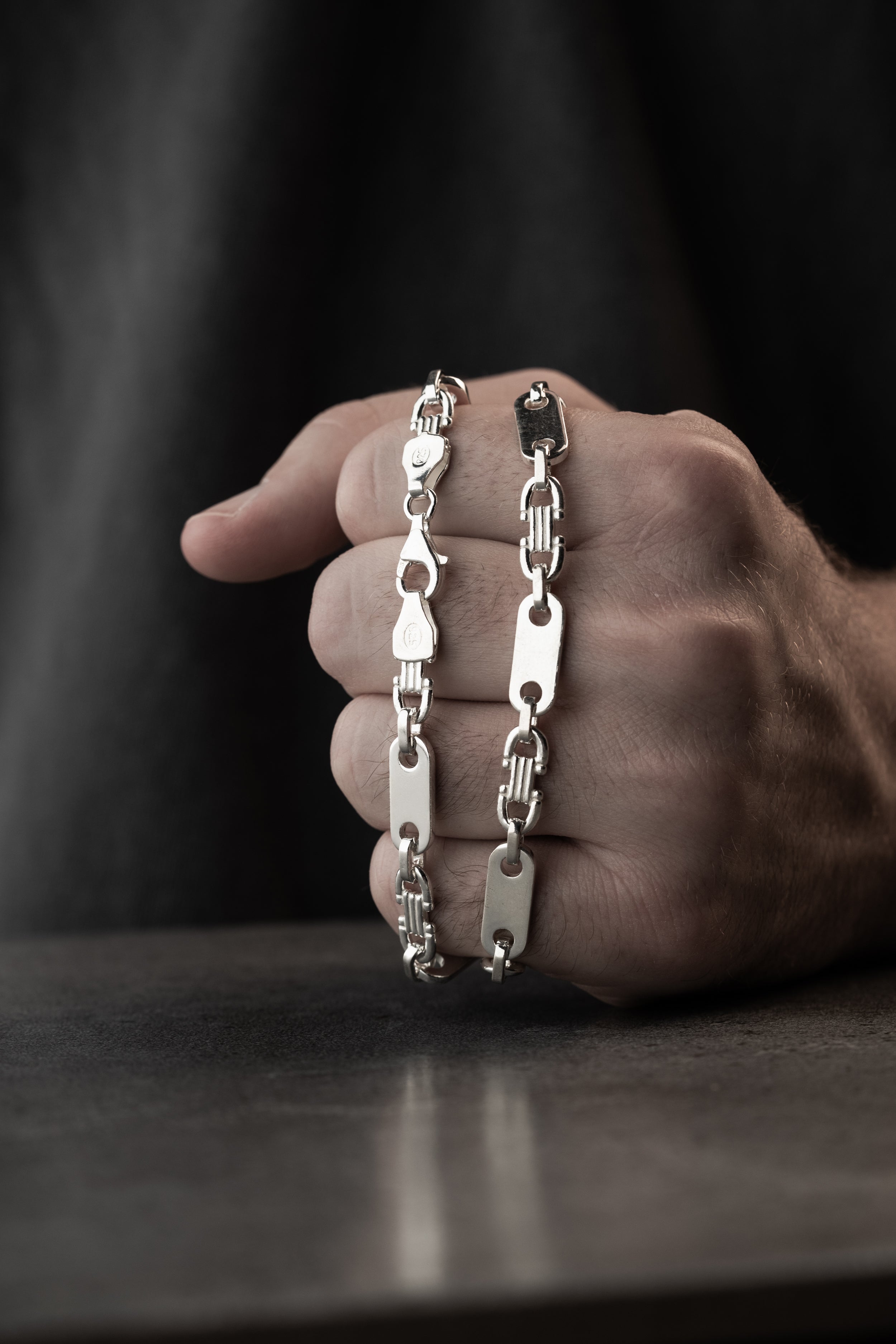 PLATTENKETTE 6 MM | 925 SILBER