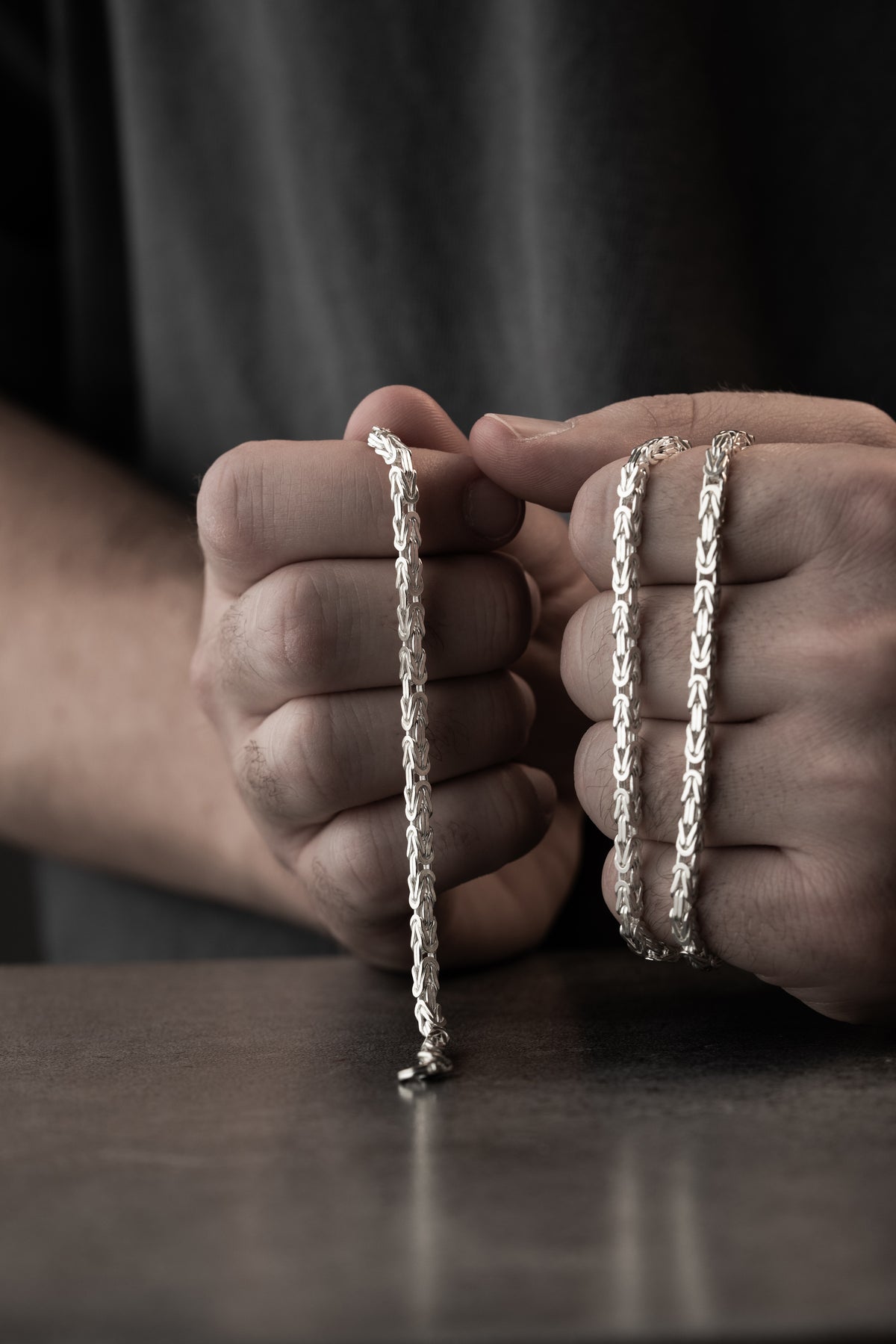 KÖNIGSKETTE 4 MM SET | 925 SILBER