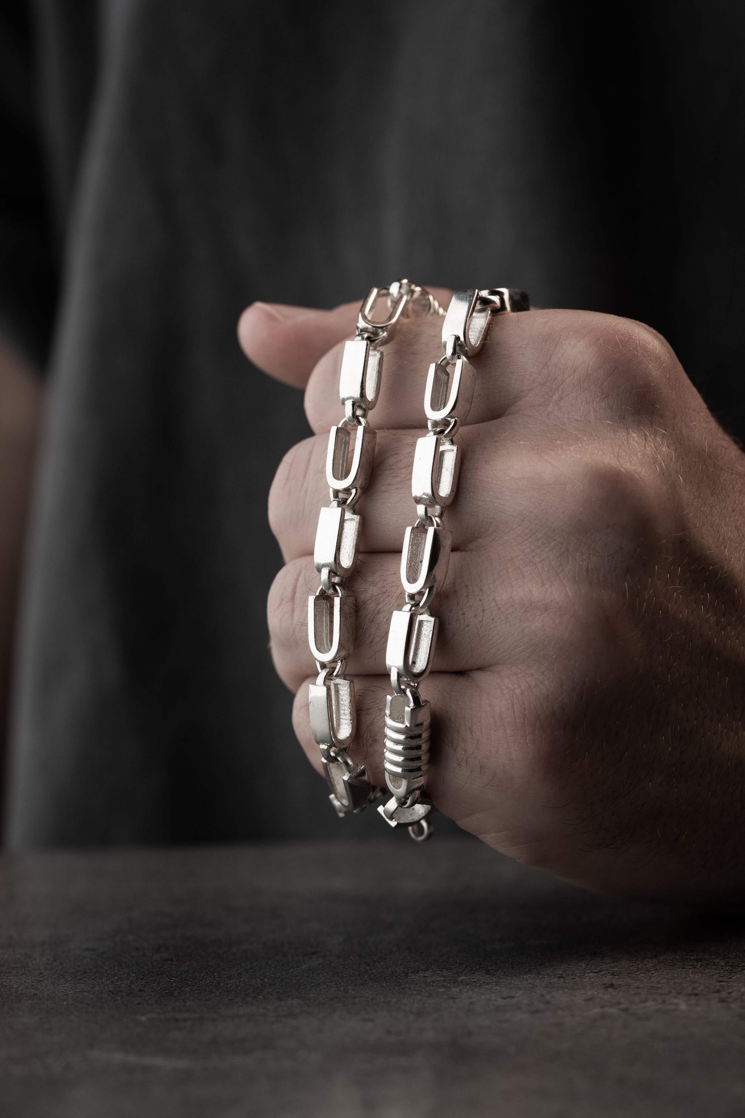 ZYLINDER HALSKETTE 7 MM | 925 SILBER