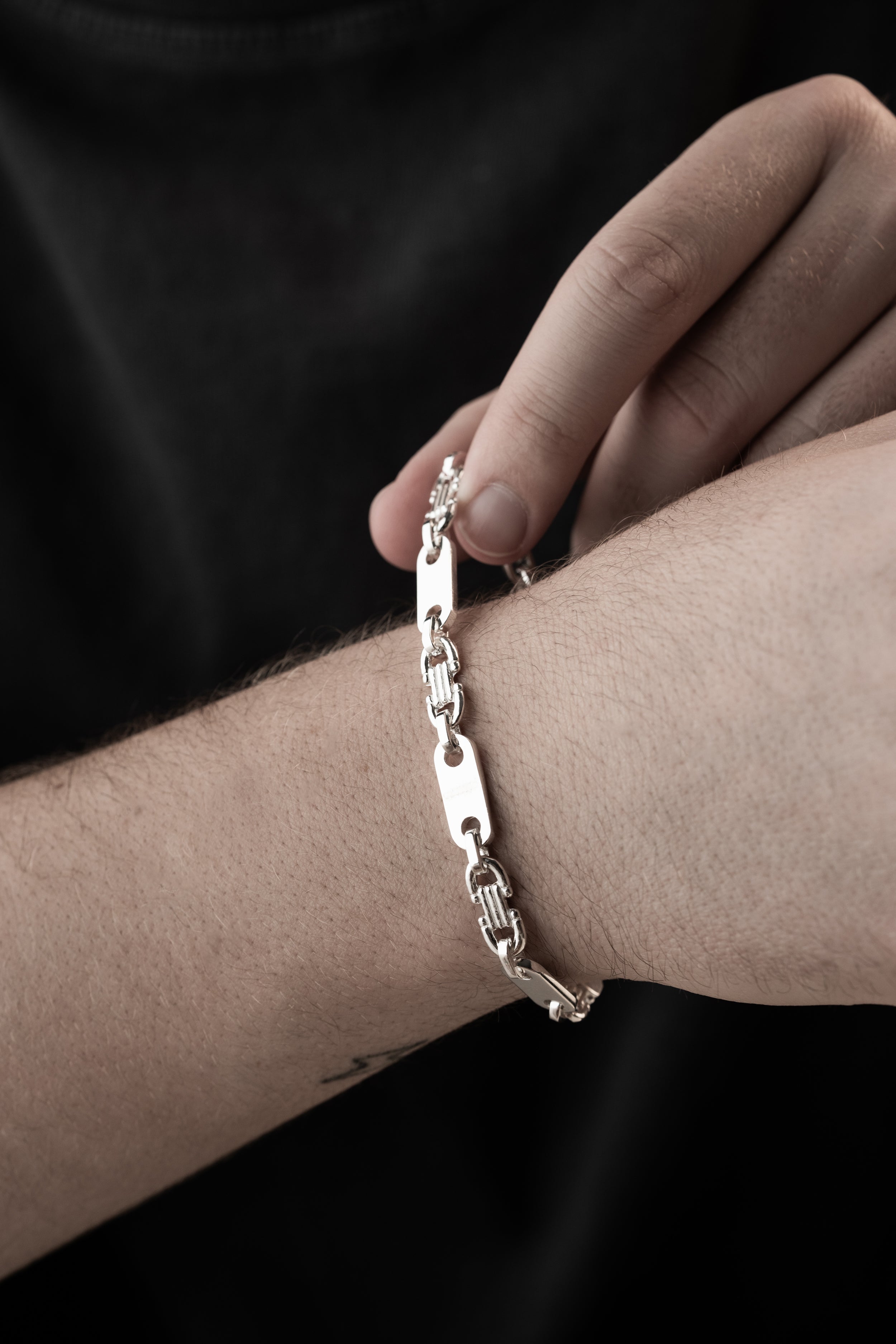 PLATTEN ARMBAND 6 MM | 925 SILBER