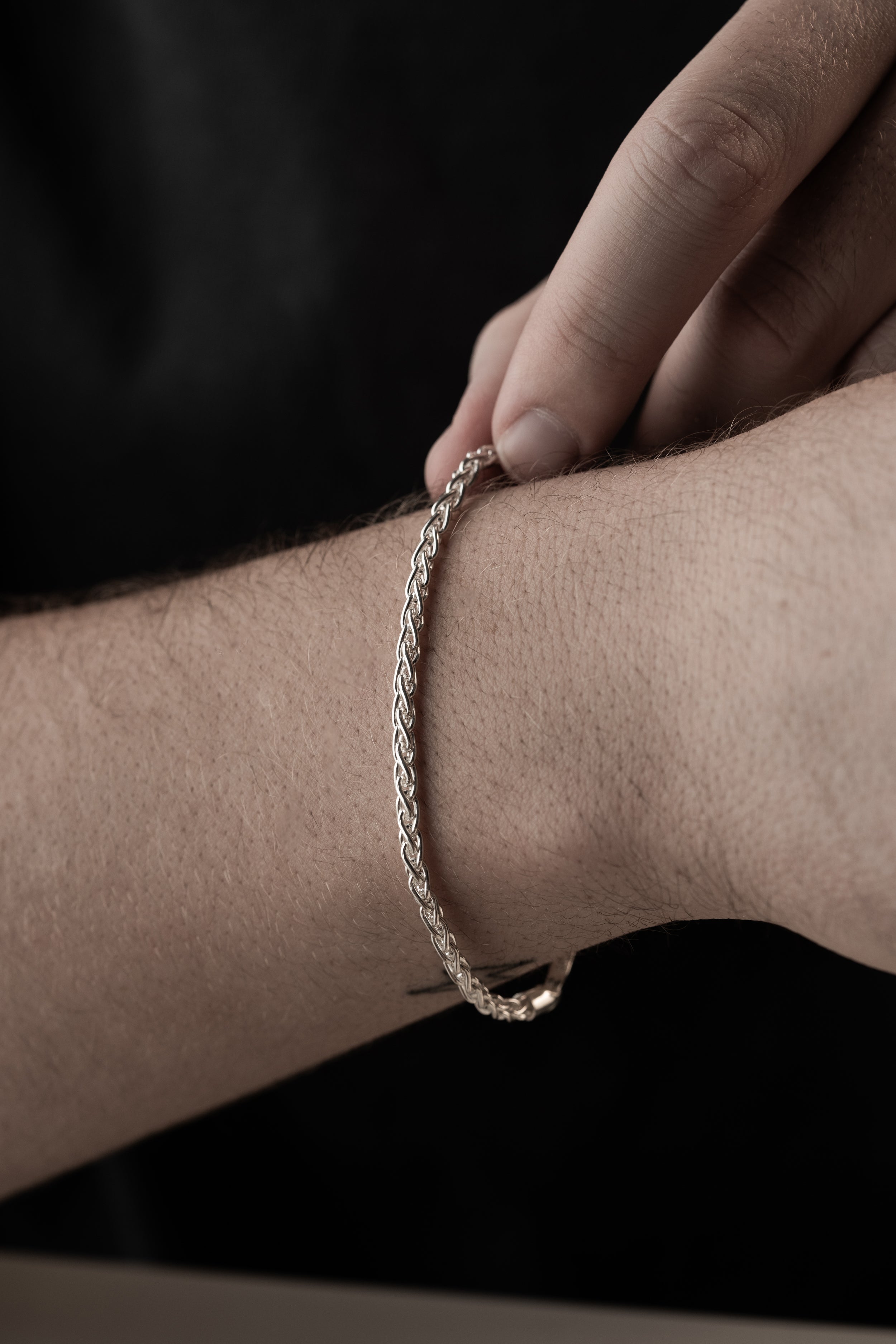 KORDEL ARMBAND 3 MM | 925 SILBER