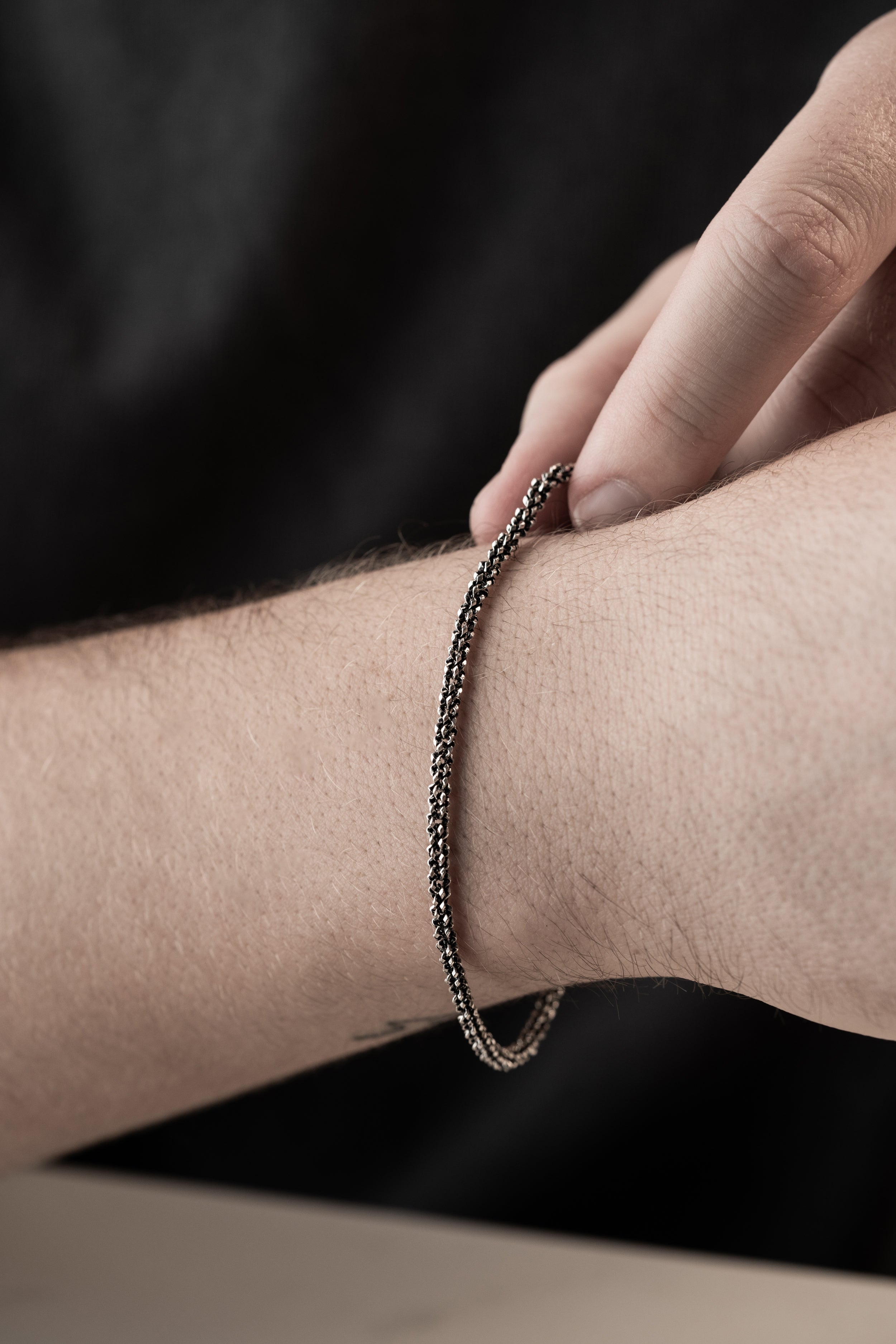 DESIGNER ARMBAND 3 MM | 925 SILBER