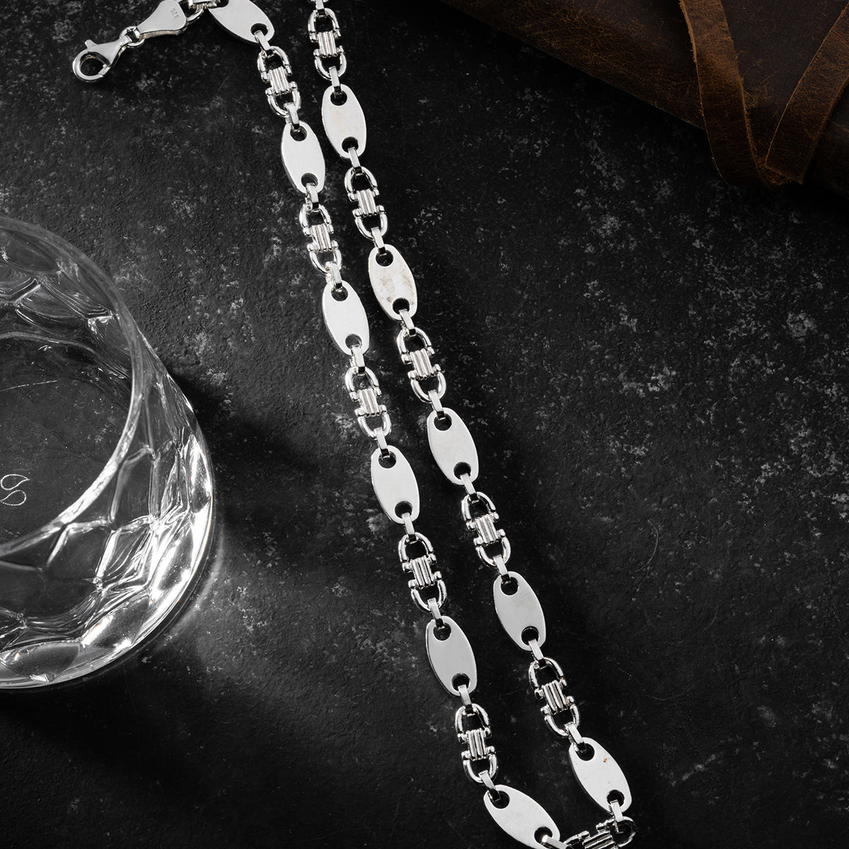 PLATTENKETTE 9 MM | 925 SILBER