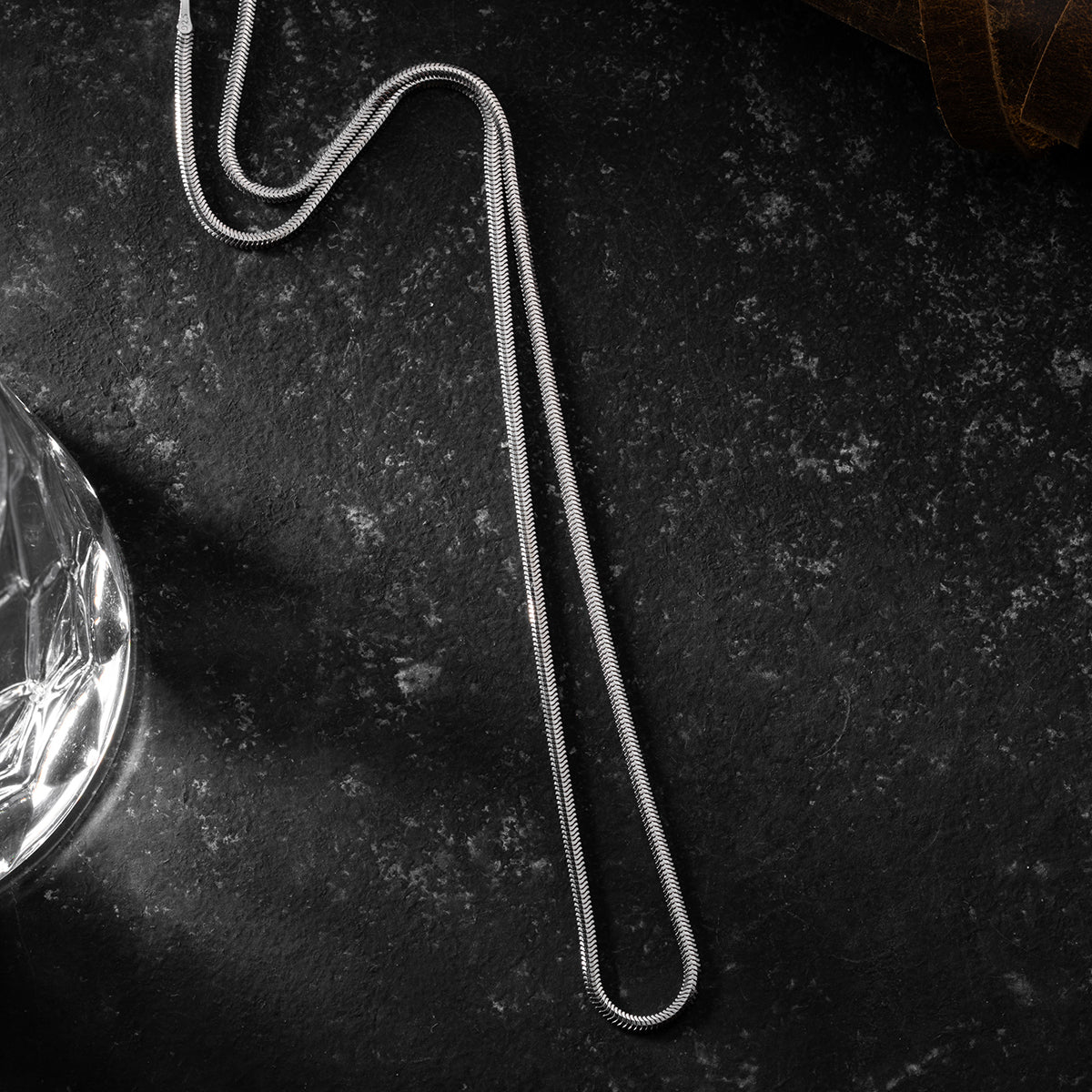 SNAKE HALSKETTE 2 MM | 925 SILBER