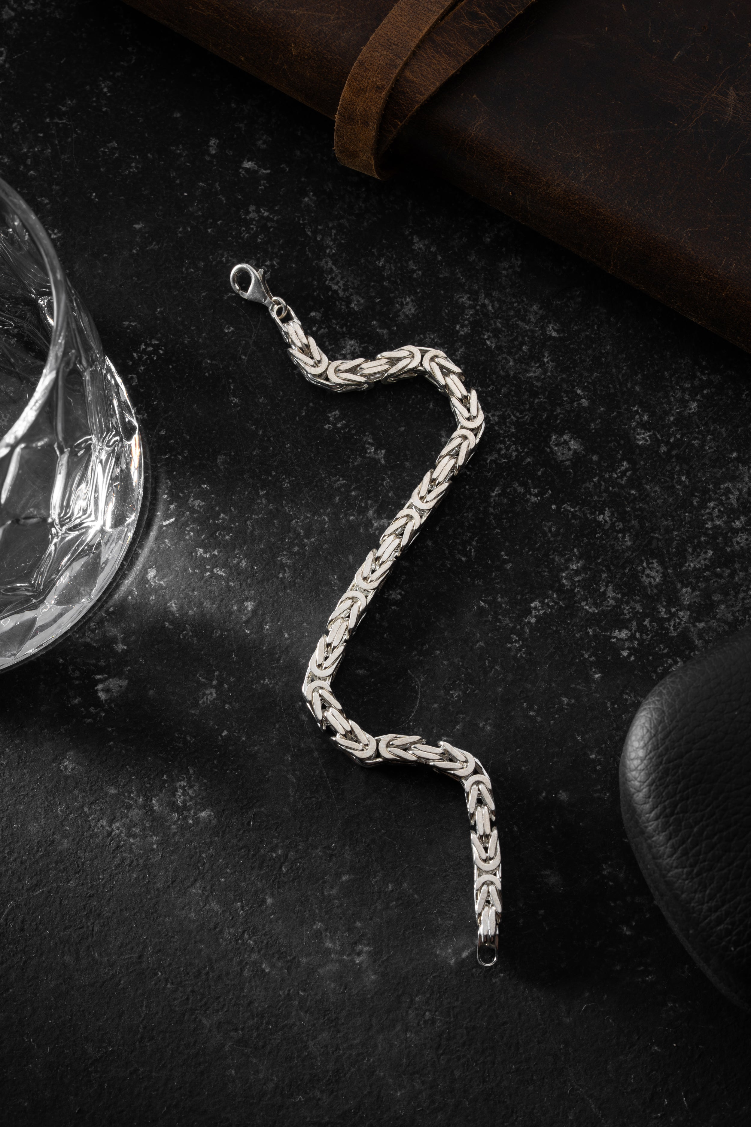 KÖNIGS ARMBAND 6 MM | 925 SILBER