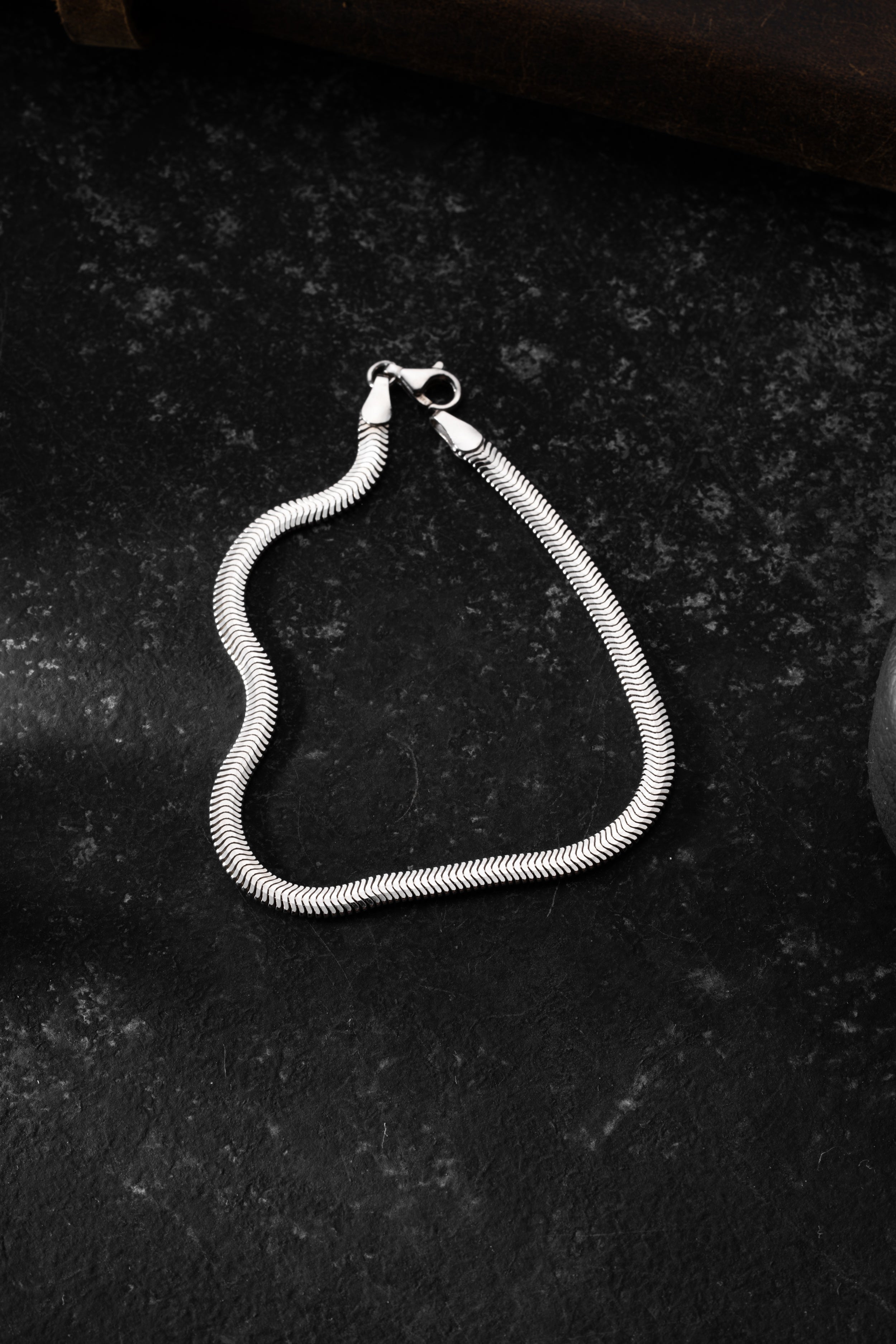 SNAKE ARMBAND 4 MM | 925 SILBER