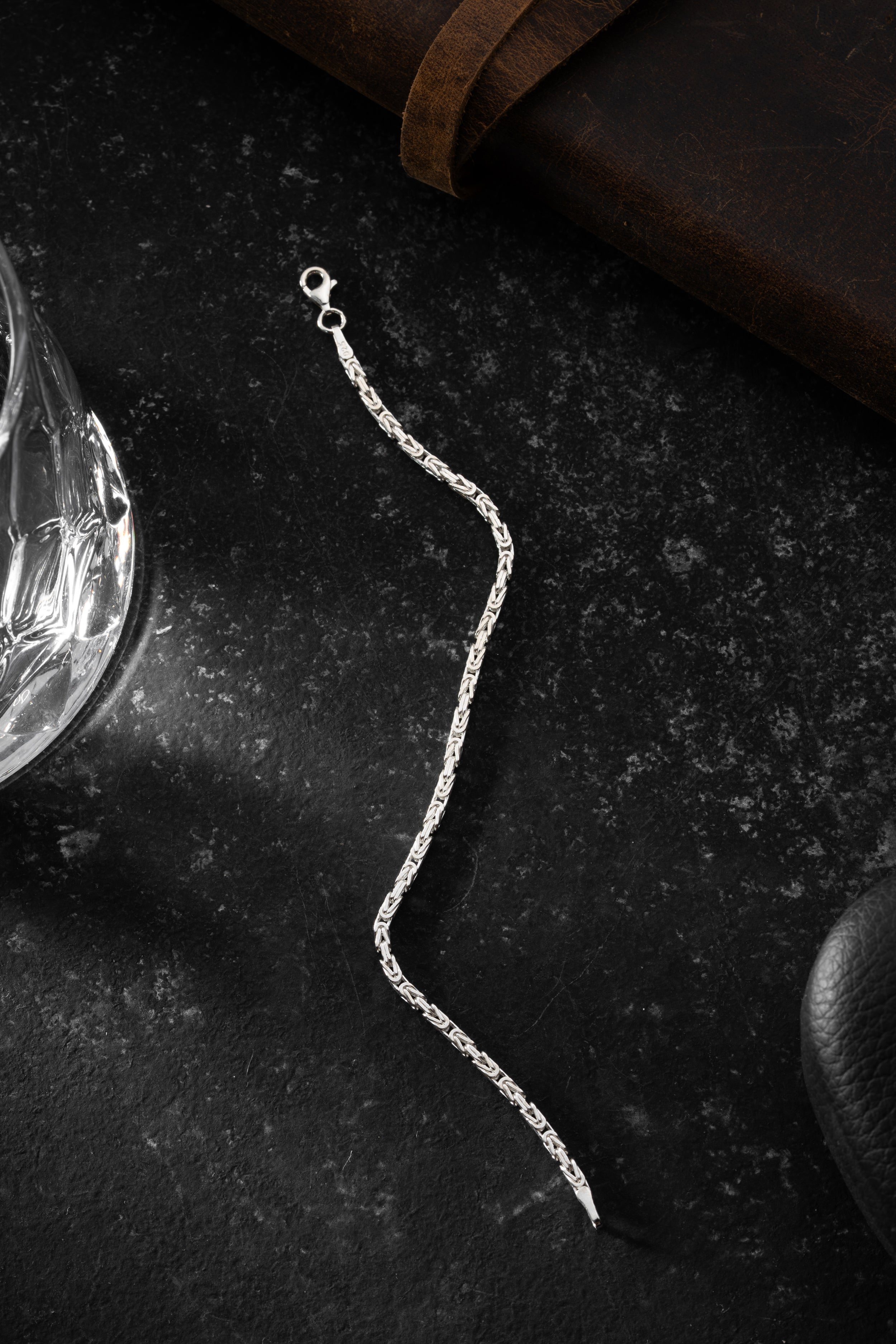 KÖNIGS ARMBAND 3 MM | 925 SILBER