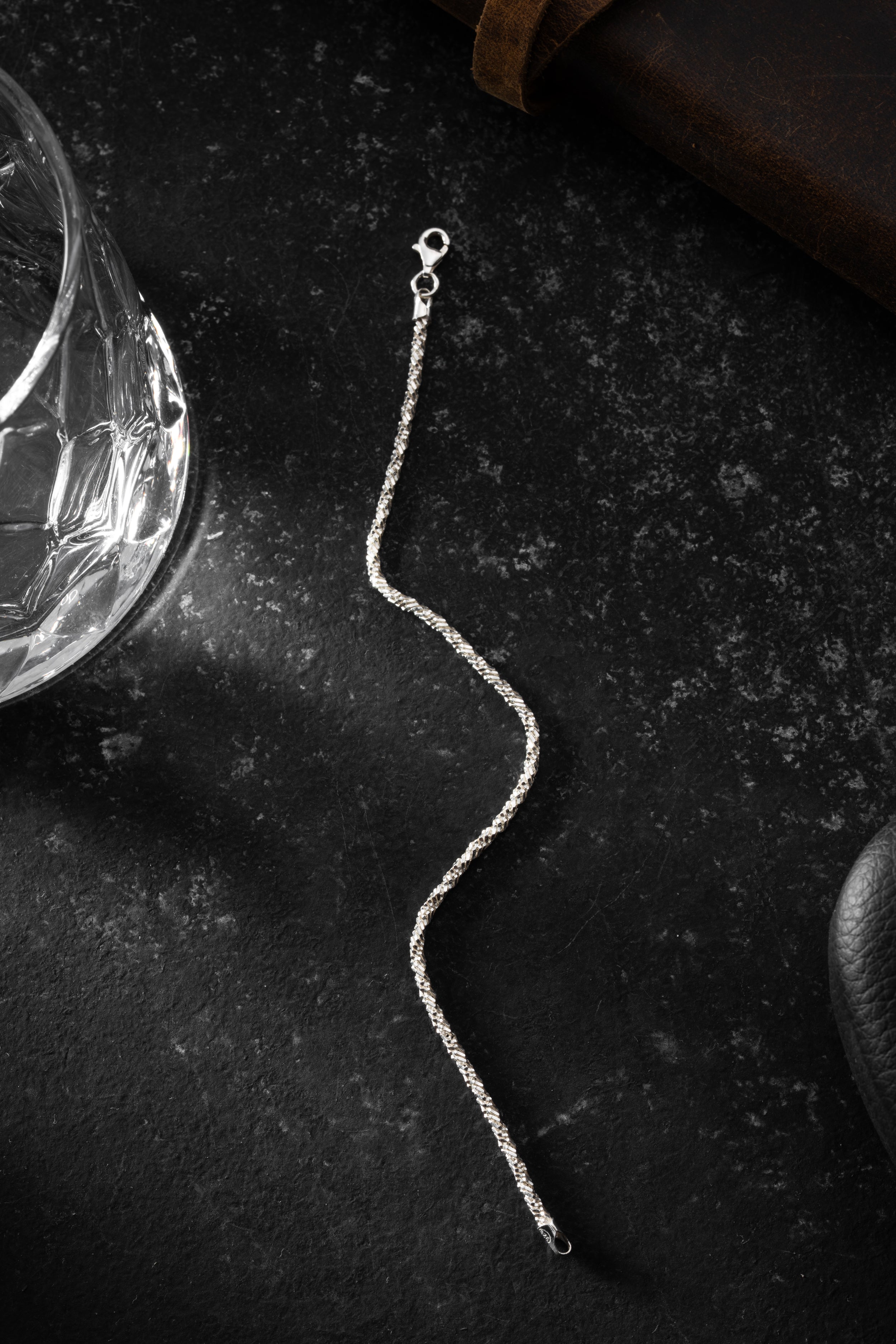 SINGAPUR ARMBAND 2 MM | 925 SILBER