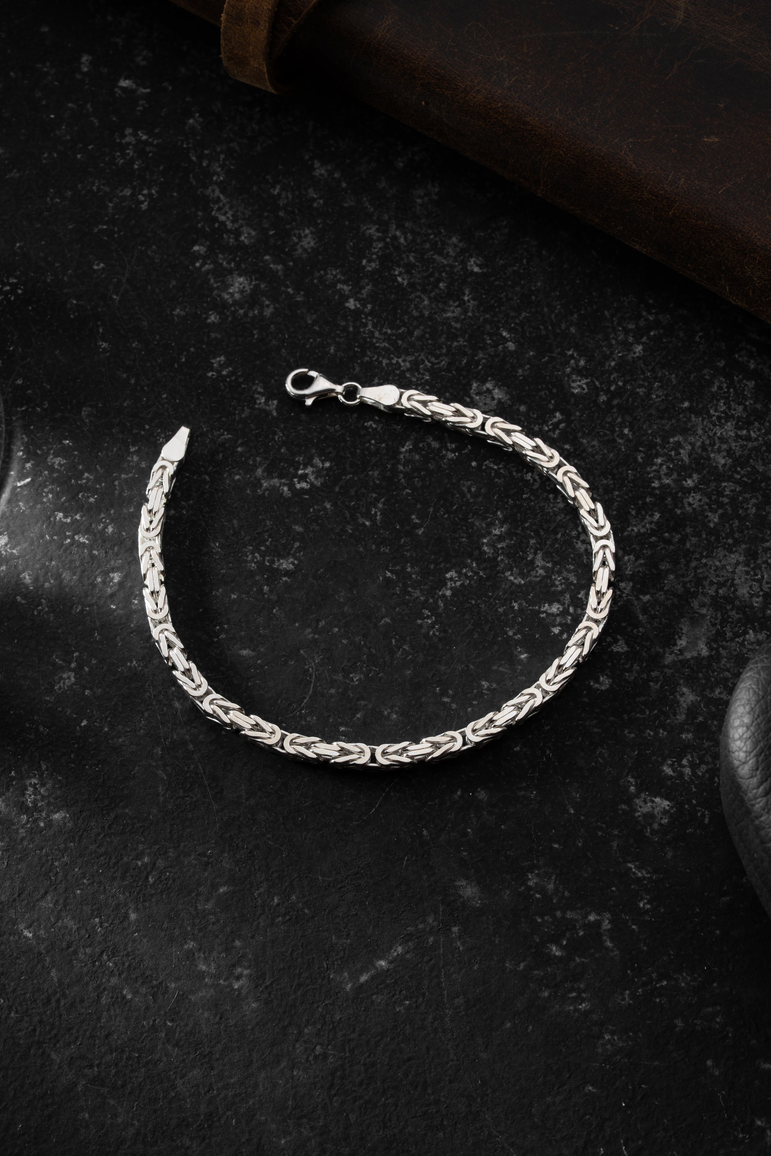 KÖNIGS ARMBAND 4 MM | 925 SILBER