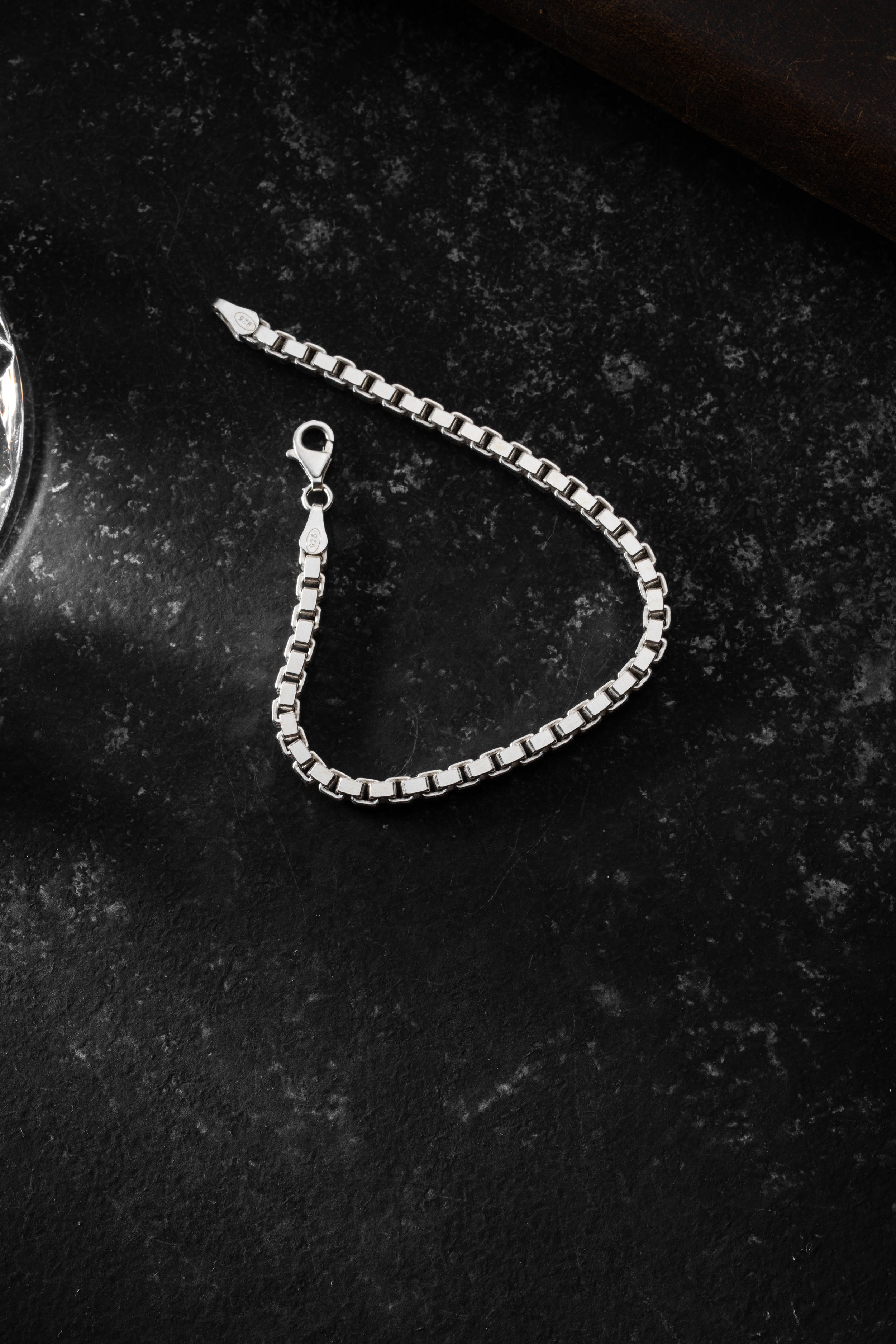 KASTENPANZER ARMBAND 4 MM | 925 SILBER