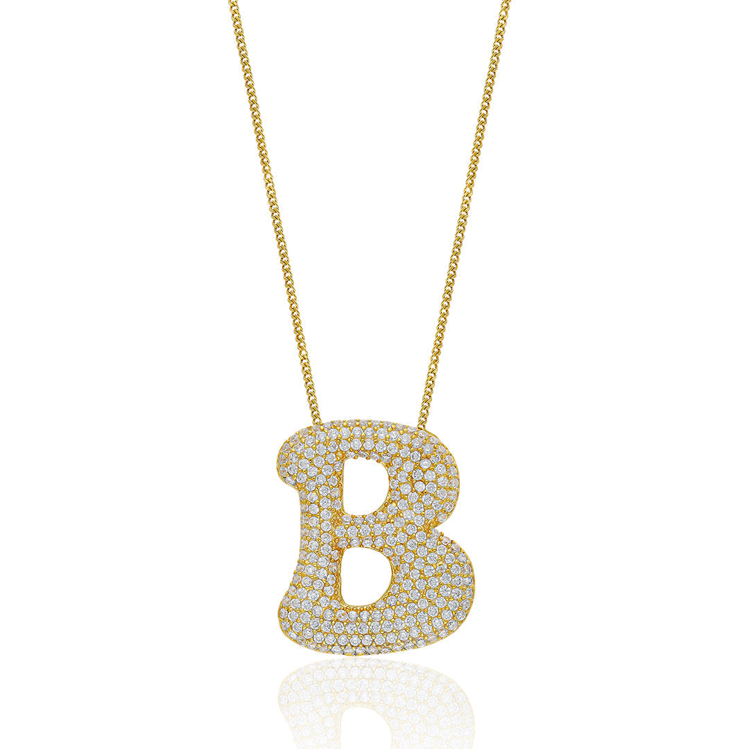 BOMB ZIRKONIA HALSKETTE | 925 SILBER
