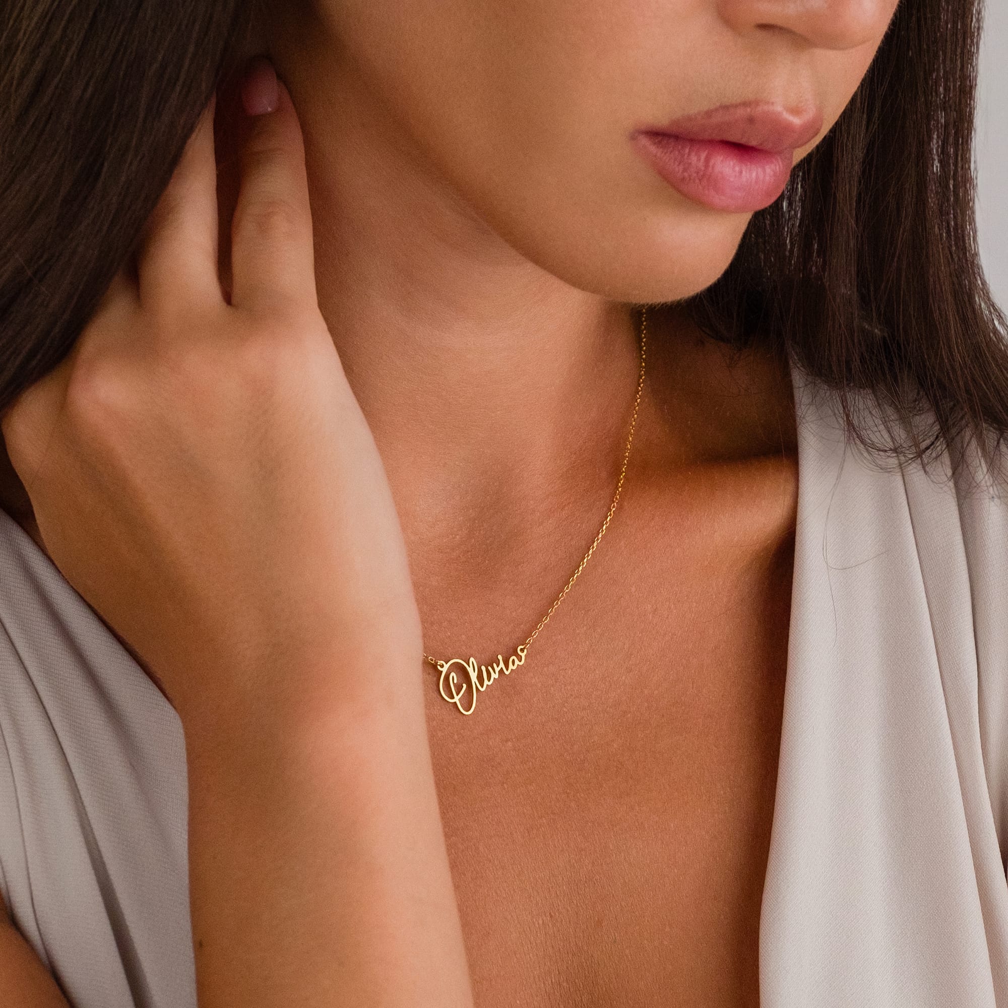 Name Chain Necklace - 925 SILVER