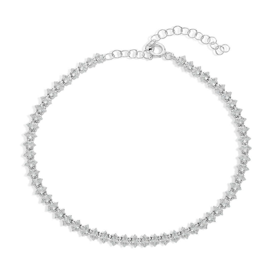 Zigzag Waterway Bracelet - 925 SILVER