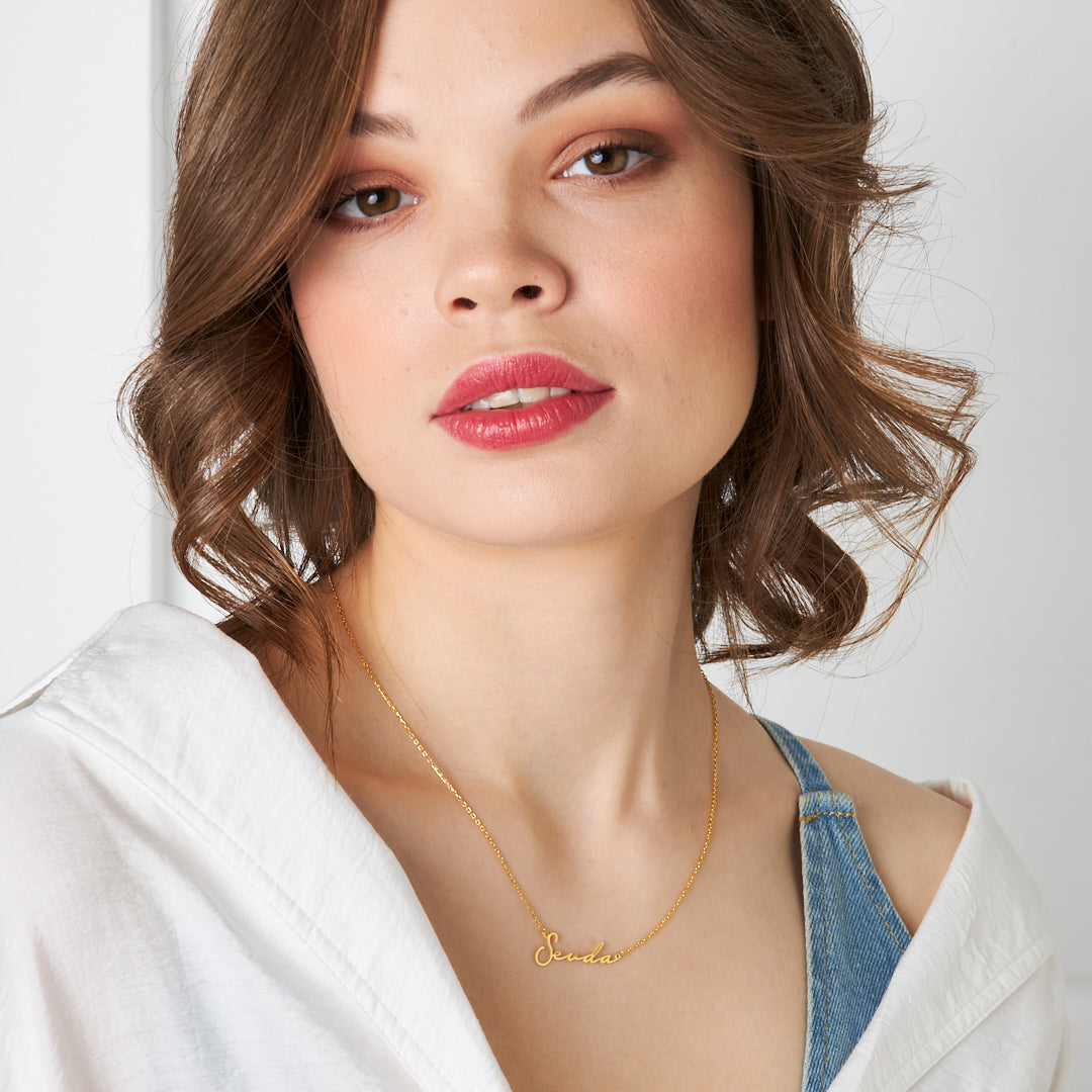 Real Name Necklace - 925 Silver