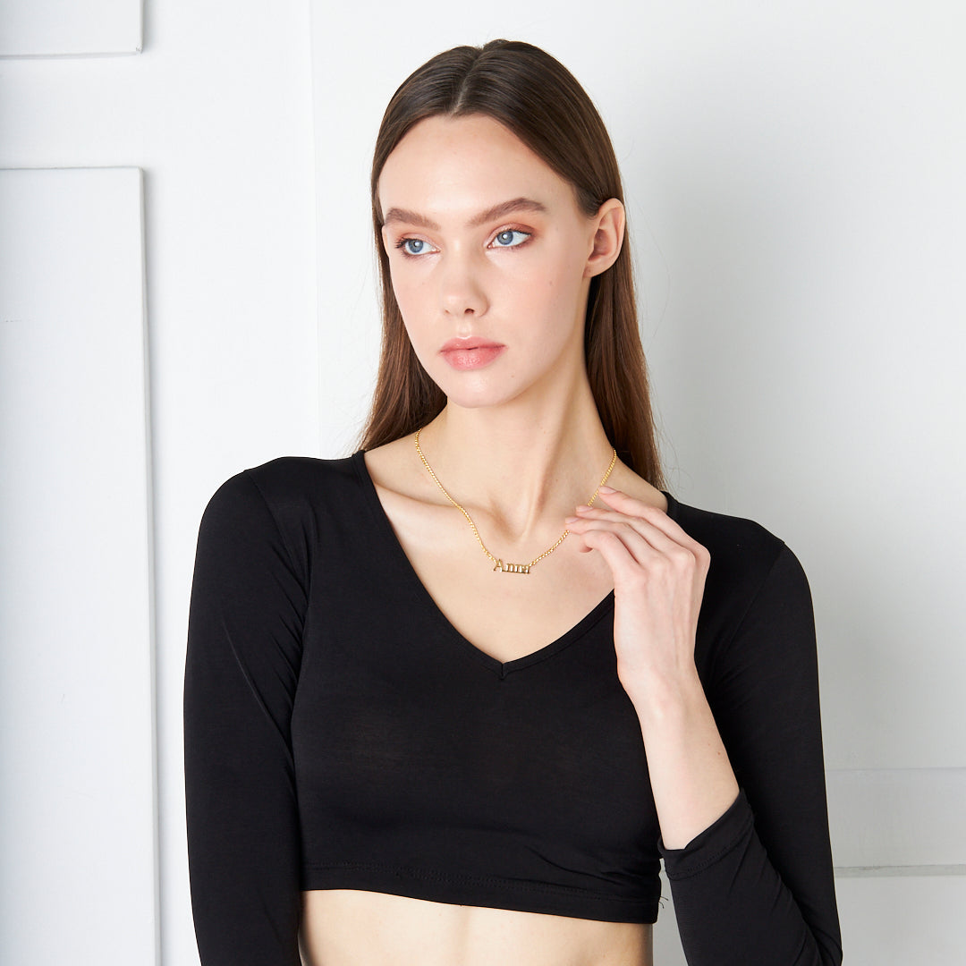 Reflection Name Necklace - 925 SILVER