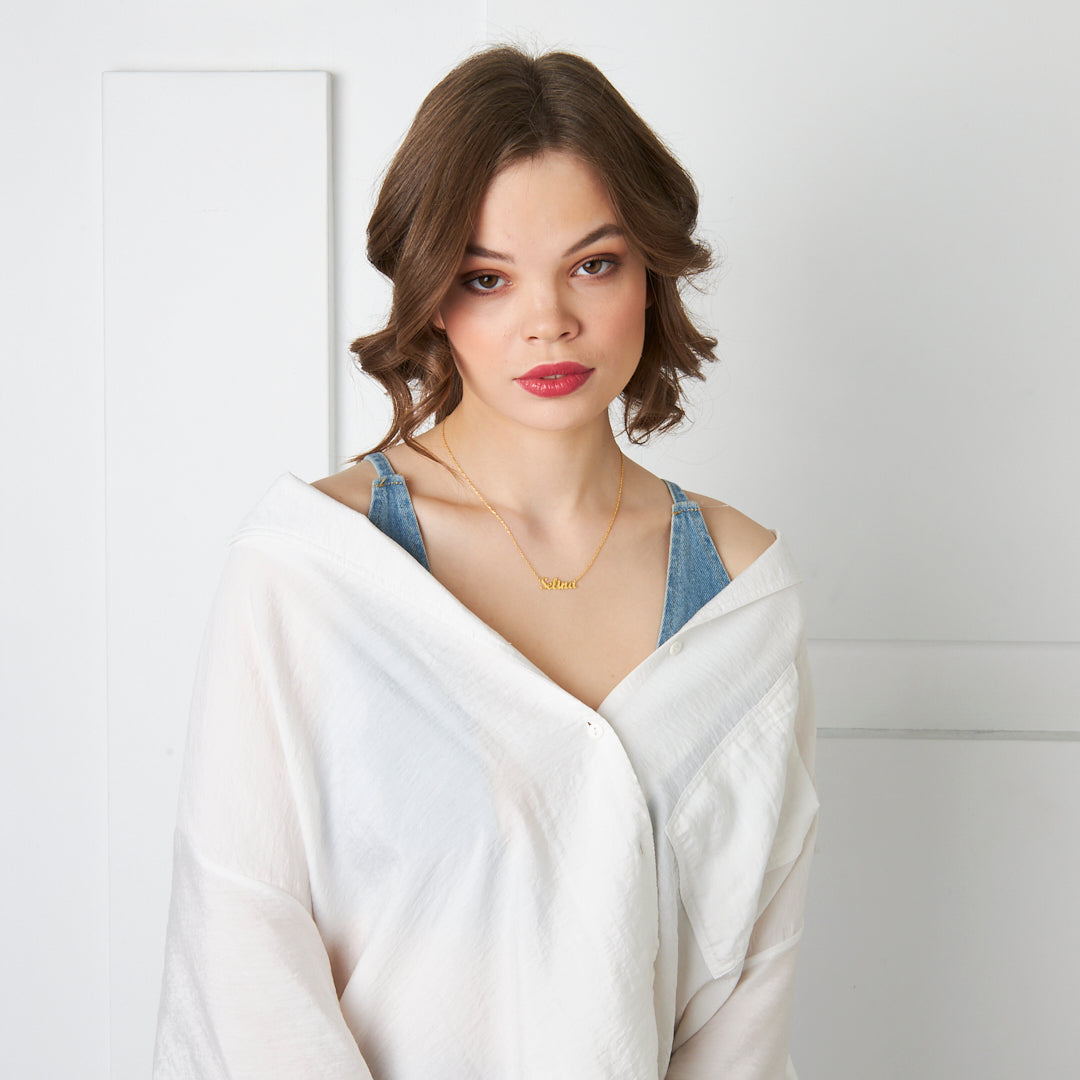 Personalized Name Necklace - 925 Silver