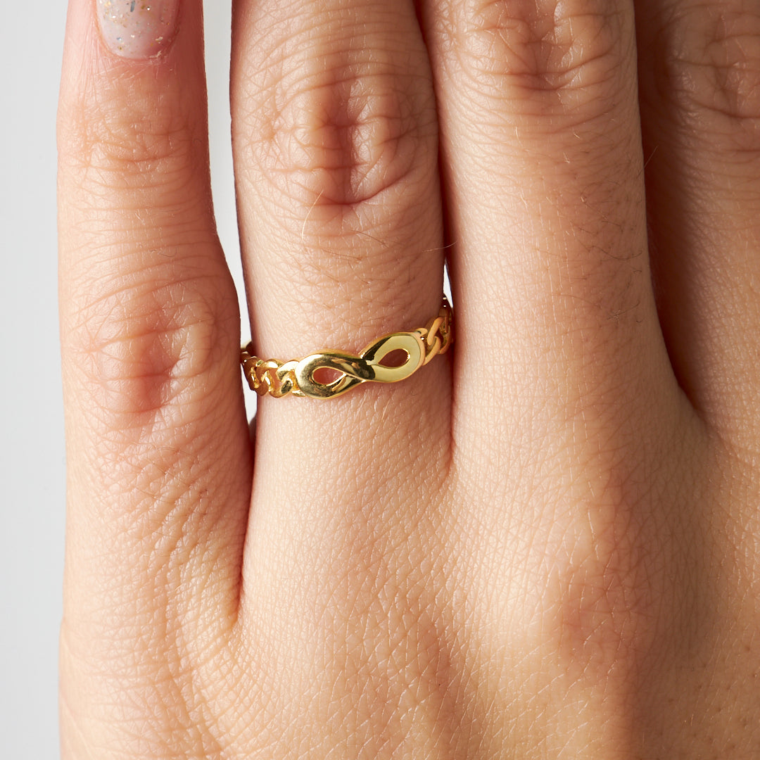 UNENDLICHKEITS RING | 925 SILBER
