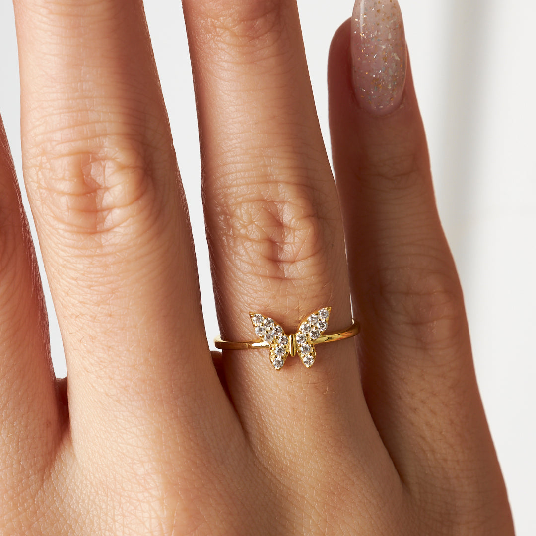 BUTTERFLY RING | 925 SILBER