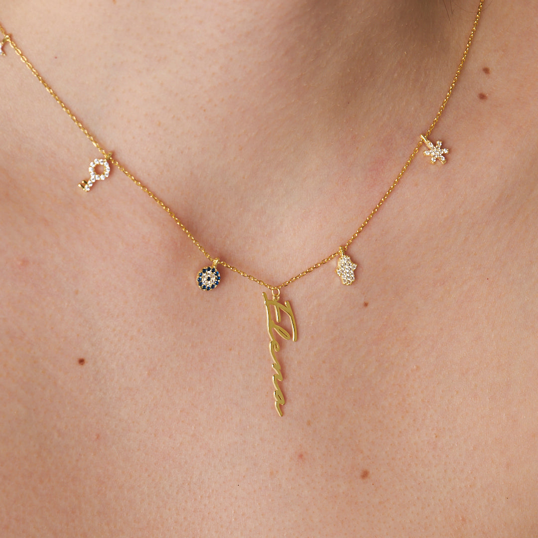 NAMENS GLÜCKSKETTE | 925 SILBER