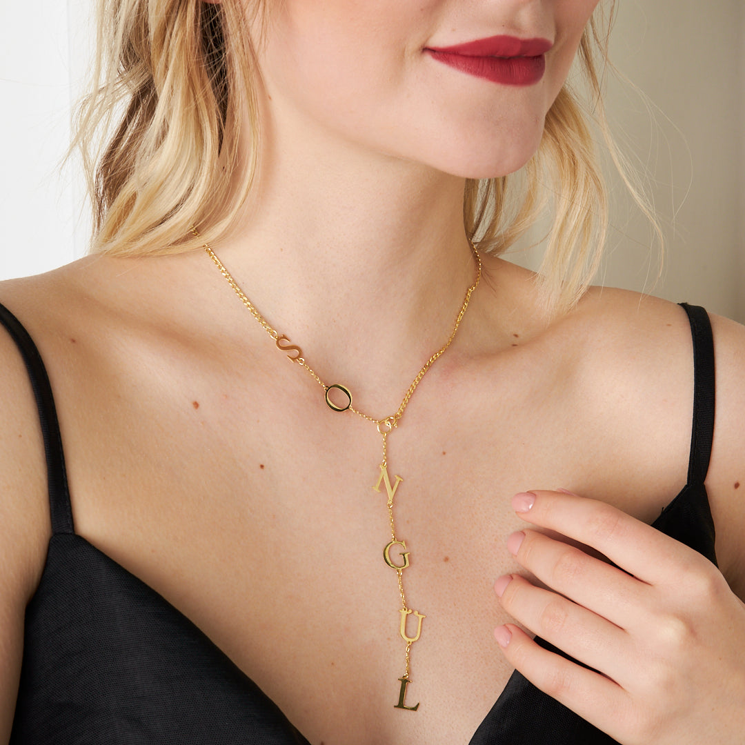 Summer Name Necklace - 925 Silver