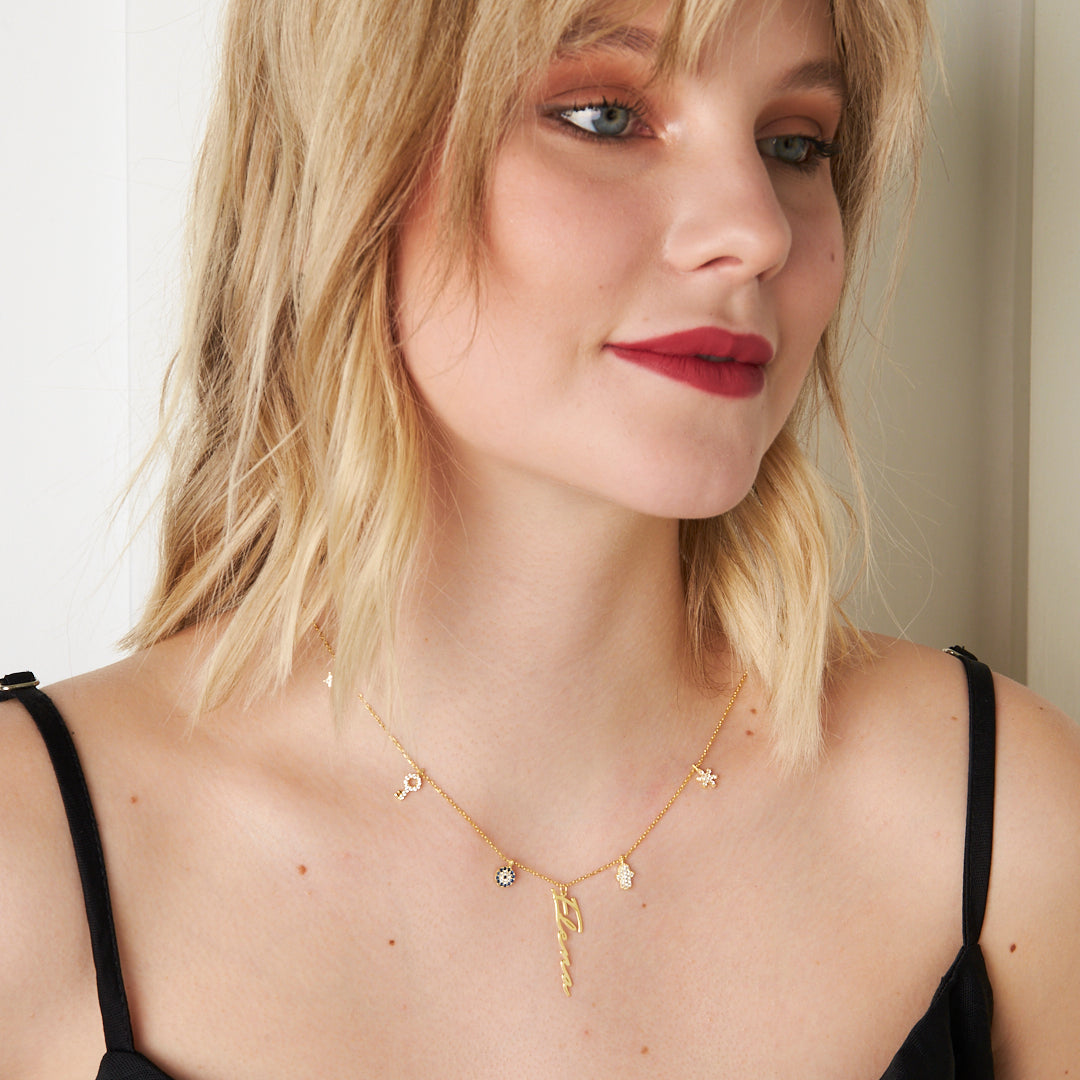 NAMENS GLÜCKSKETTE | 925 SILBER