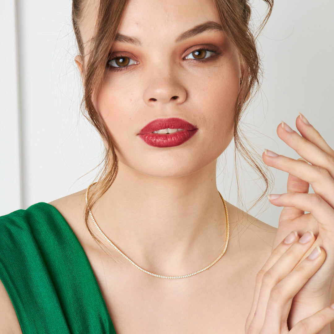 TENNIS HALSKETTE | 925 SILBER