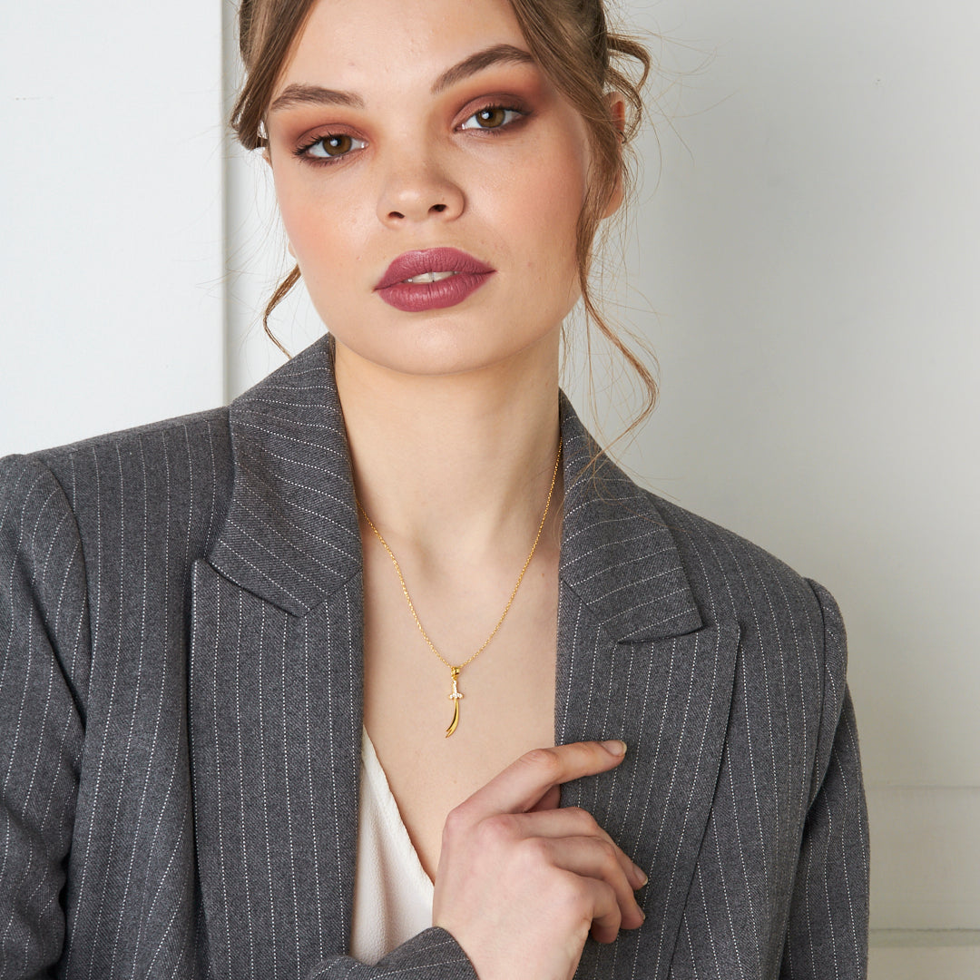 Zulfiqar Necklace - 925 SILVER