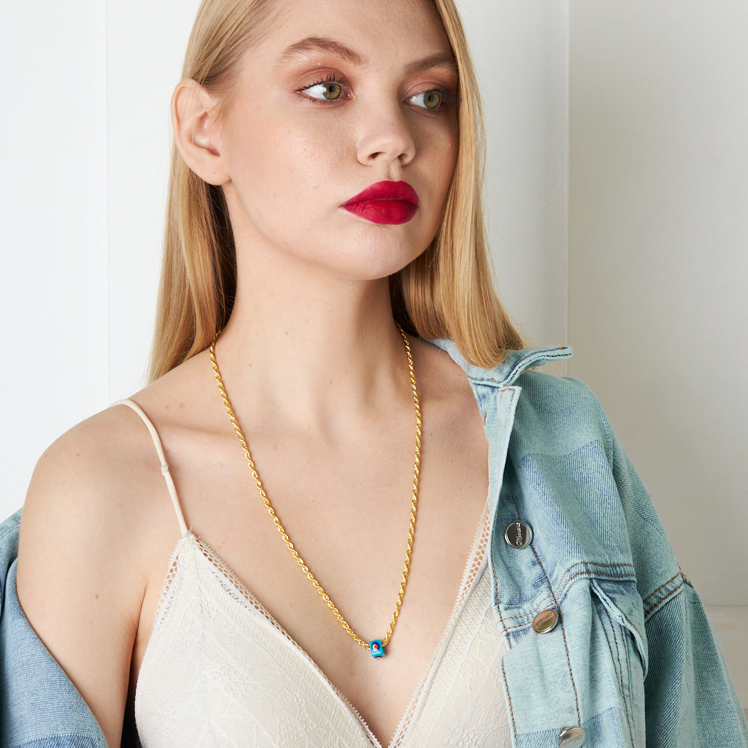 Thick Rope Chain Necklace - 925 SILVER