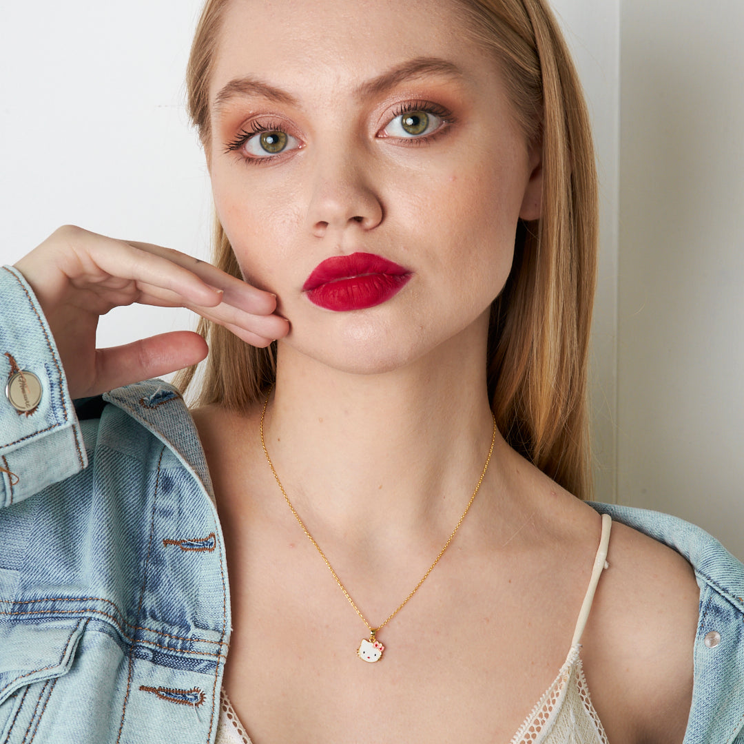 Hello Kitty Necklace - 925 Silver