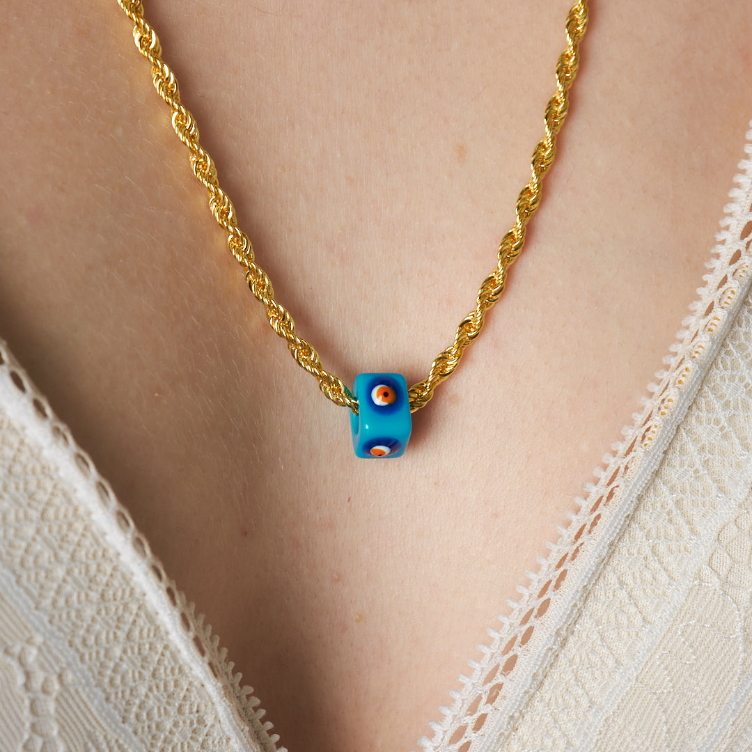 Thick Rope Chain Necklace - 925 SILVER