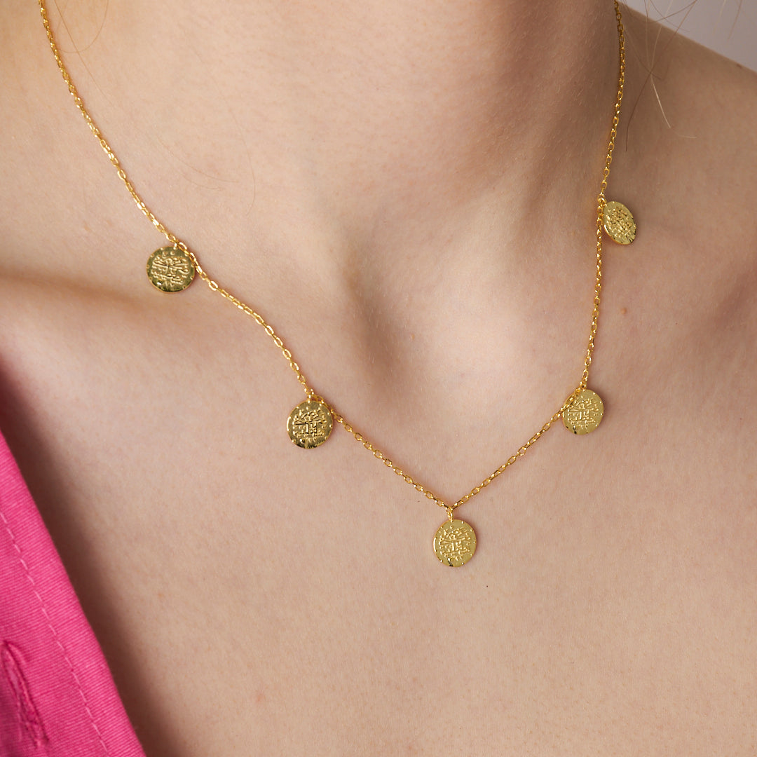 Five-Piece Reşat Necklace - 925 SILVER