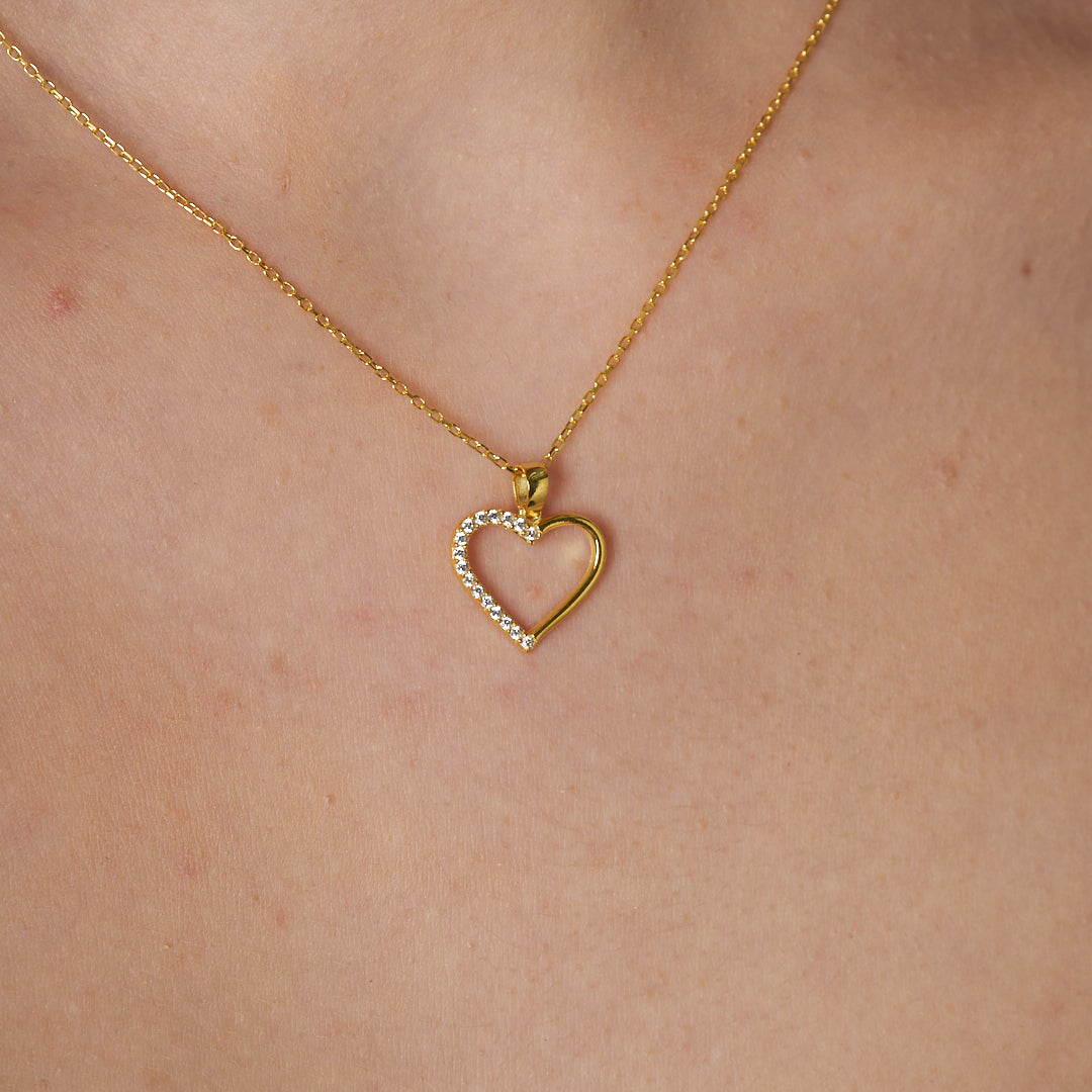 My Favorite Heart Necklace - 925 SILVER