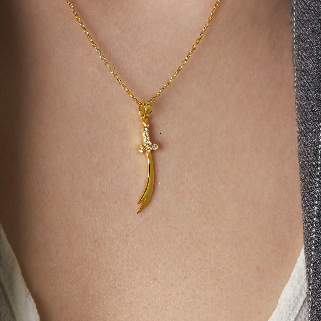 Zulfiqar Necklace - 925 SILVER