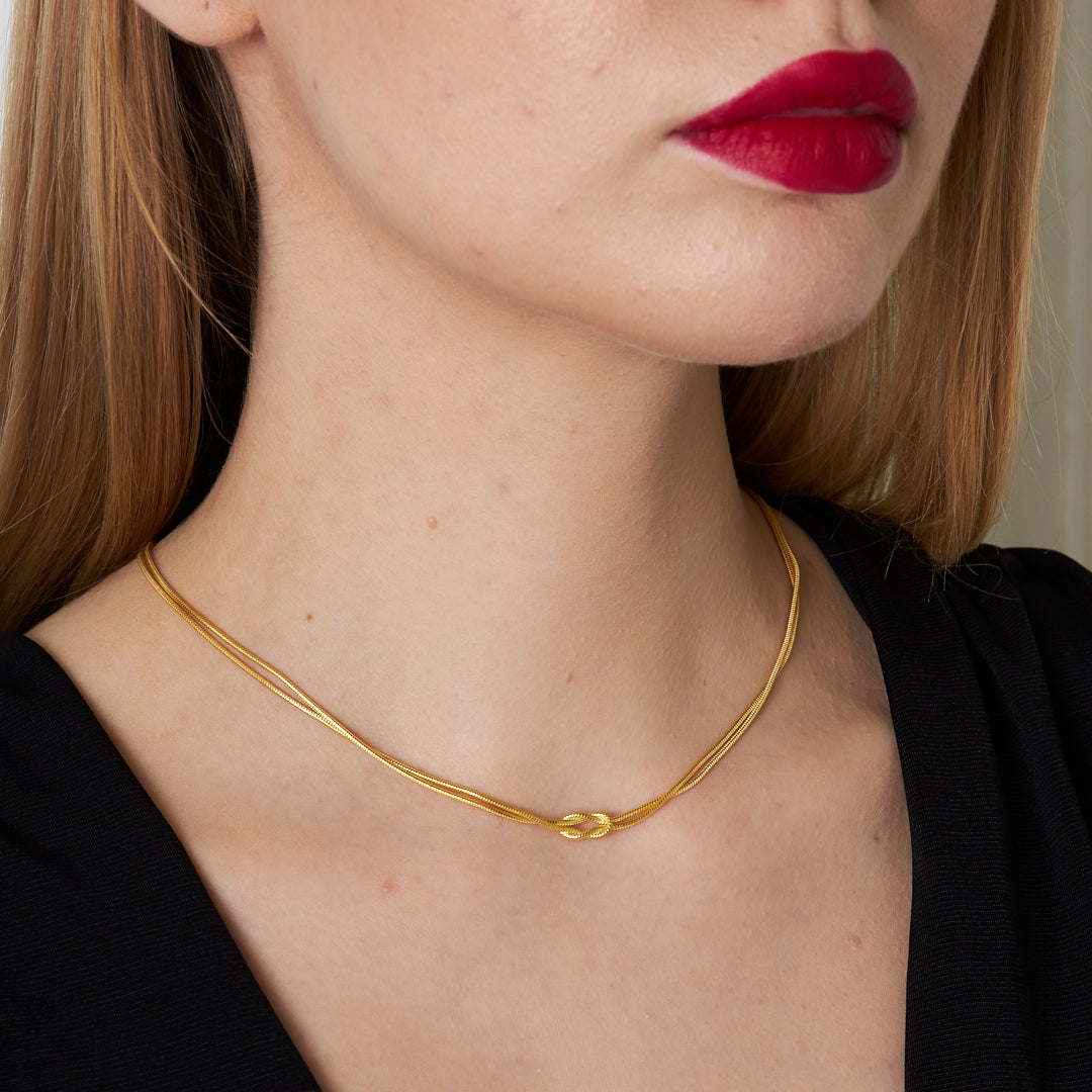 KNOTEN KETTE | 925 SILBER