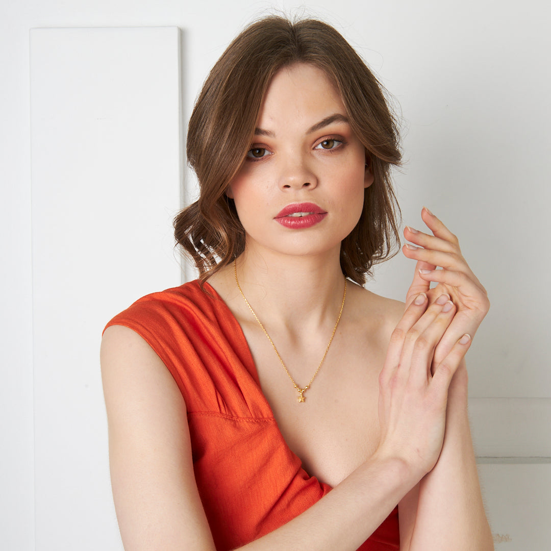 Dorika Star Necklace - 925 SILVER