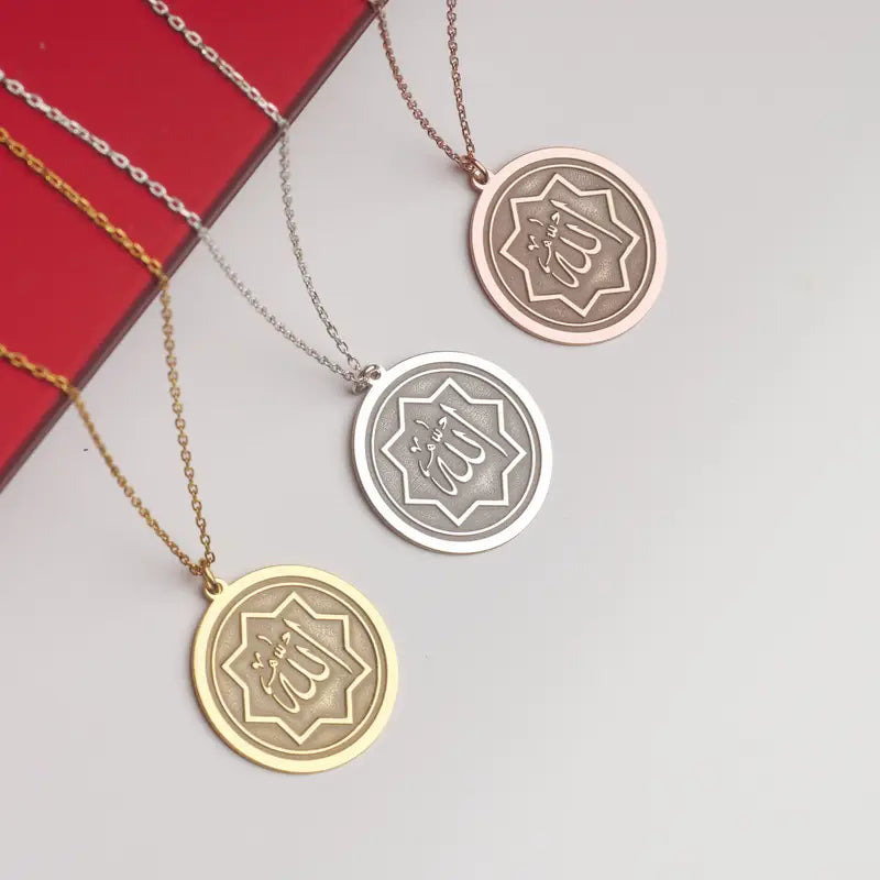 ARABISCHE ALLAH KETTE | 925 SILBER