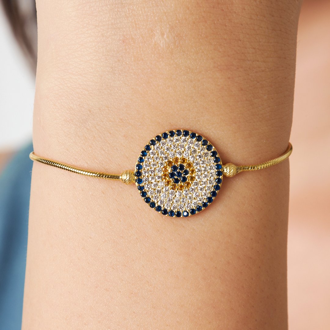 Elevator Society Eye Bracelet - 925 SILVER