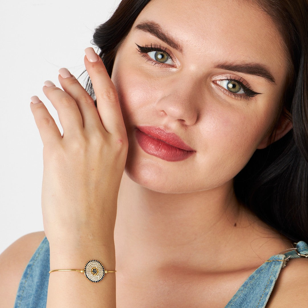 Elevator Society Eye Bracelet - 925 SILVER