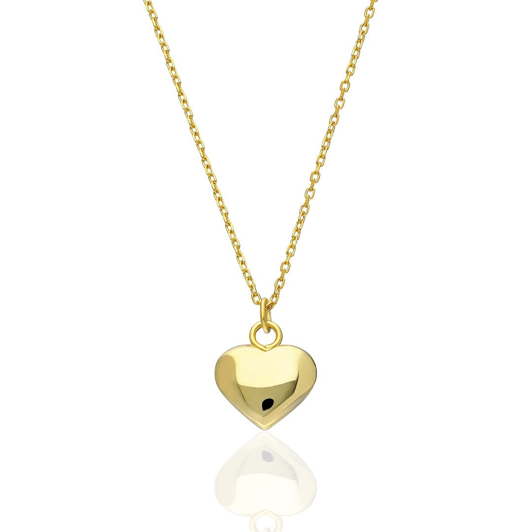 Simple Heart Necklace - 925 SILVER