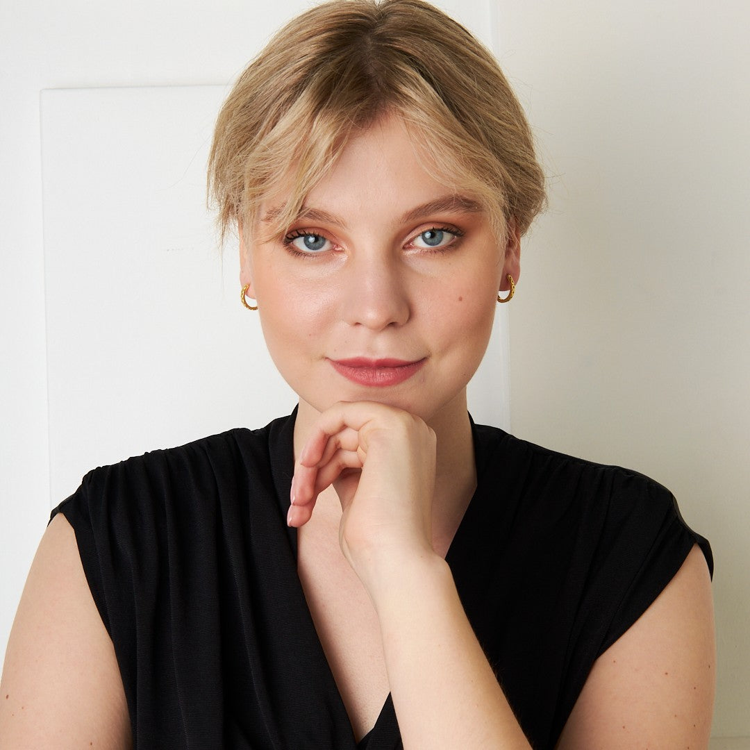 Infinitely Detailed Hoop Earrings - 925 SILVER