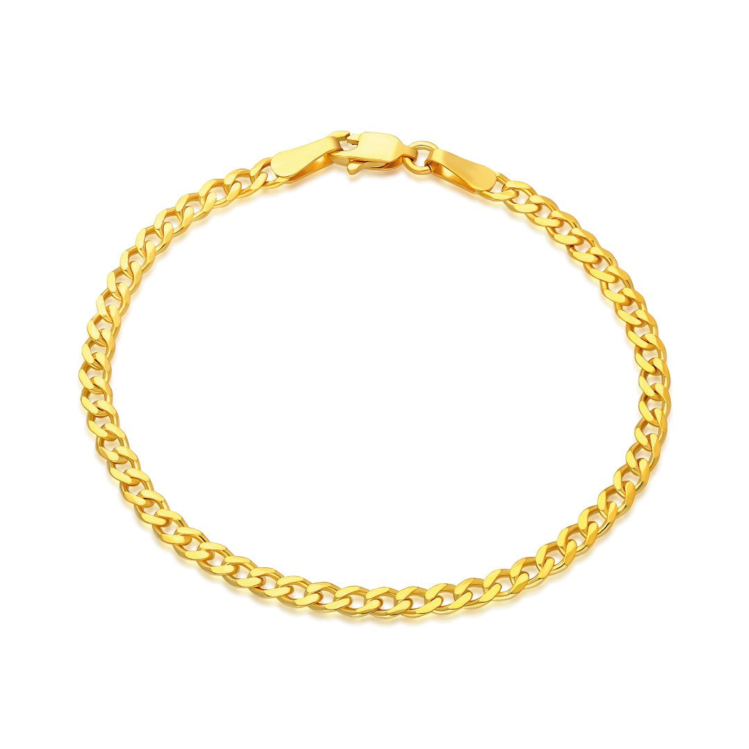 Thin Link Chain Bracelet - 925 SILVER