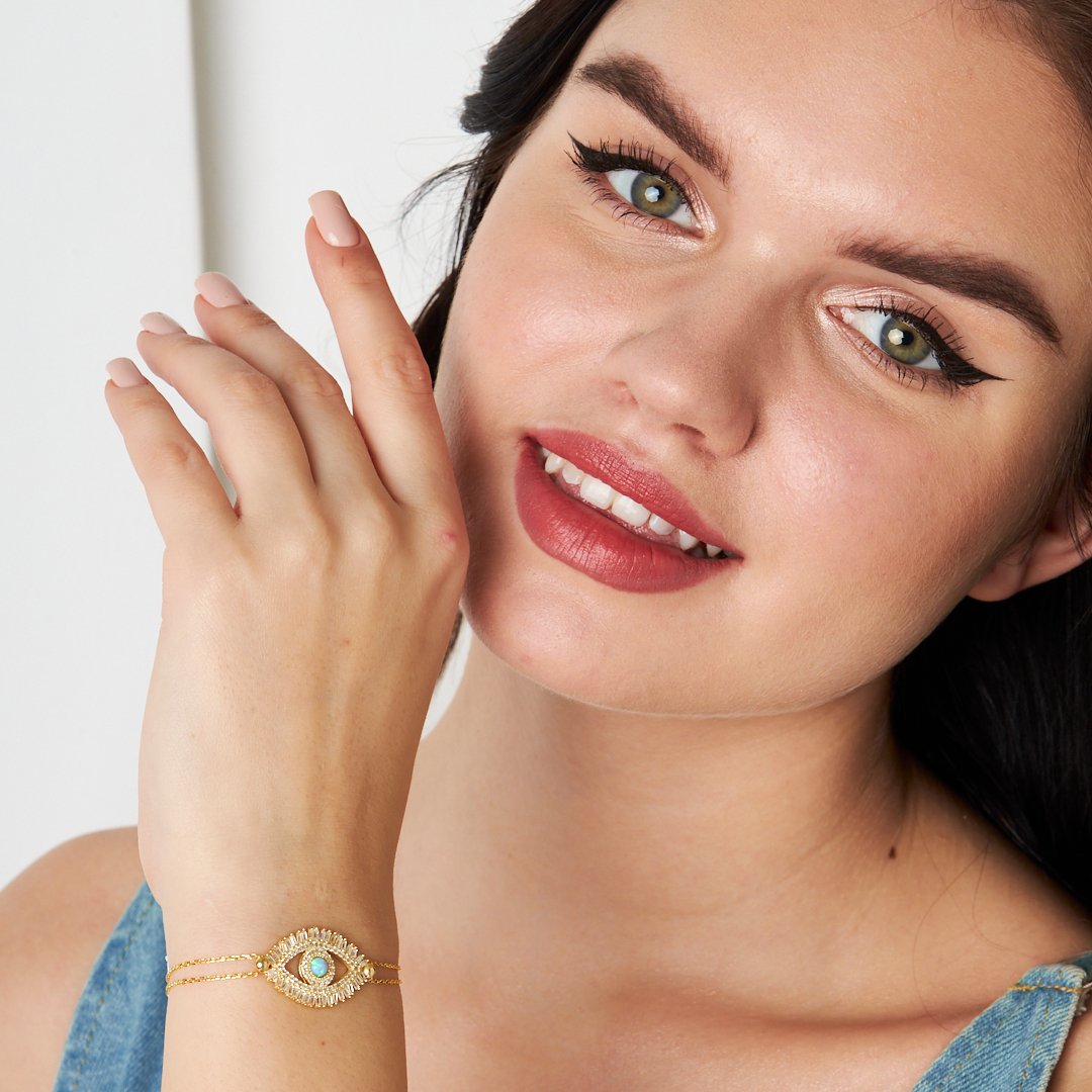 AUGEN ARMBAND | 925 SILBER