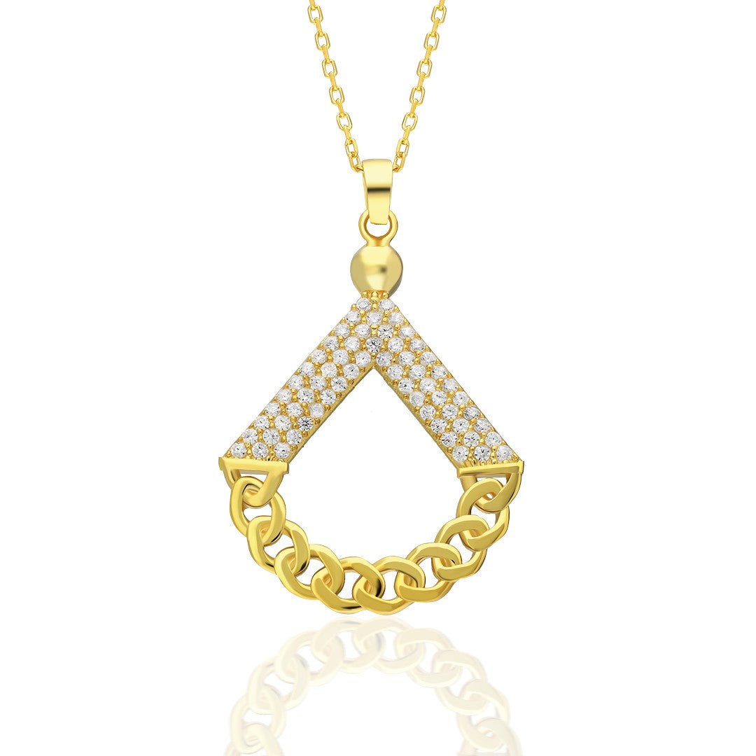 Hanging Necklace Model 2 - 925 SILVER