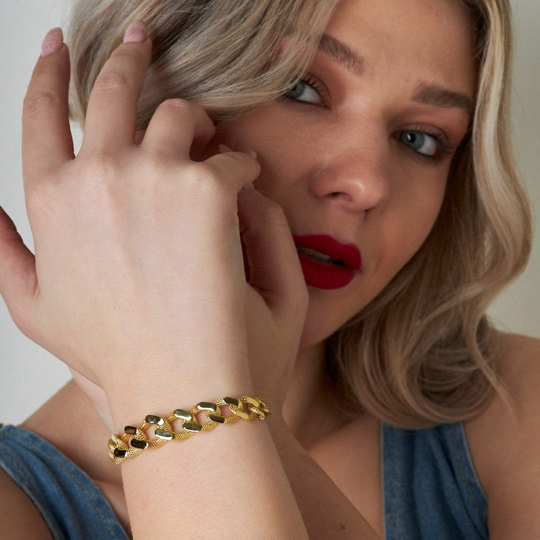 Motif Gourmet Bracelet - 925 SILVER