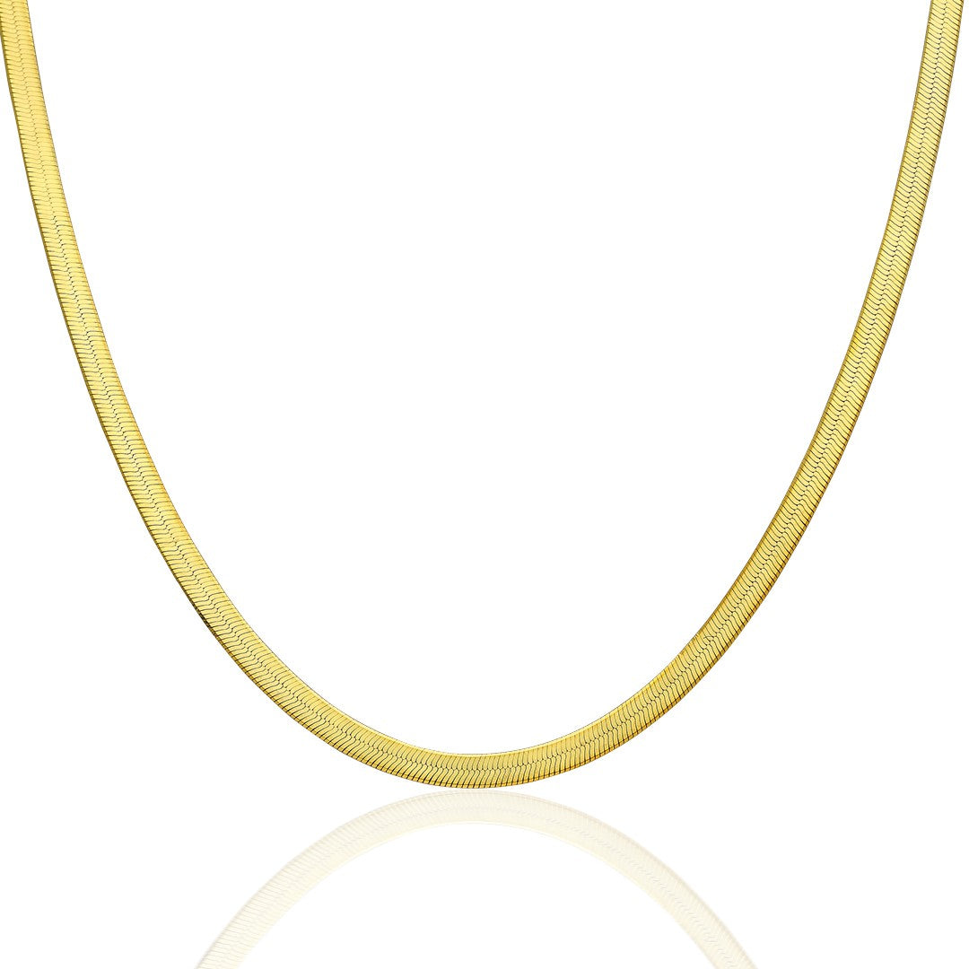 Snake Chain Necklace - 925 Silver