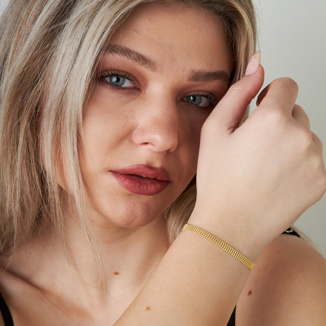 Ball Chain Bracelet - 925 SILVER