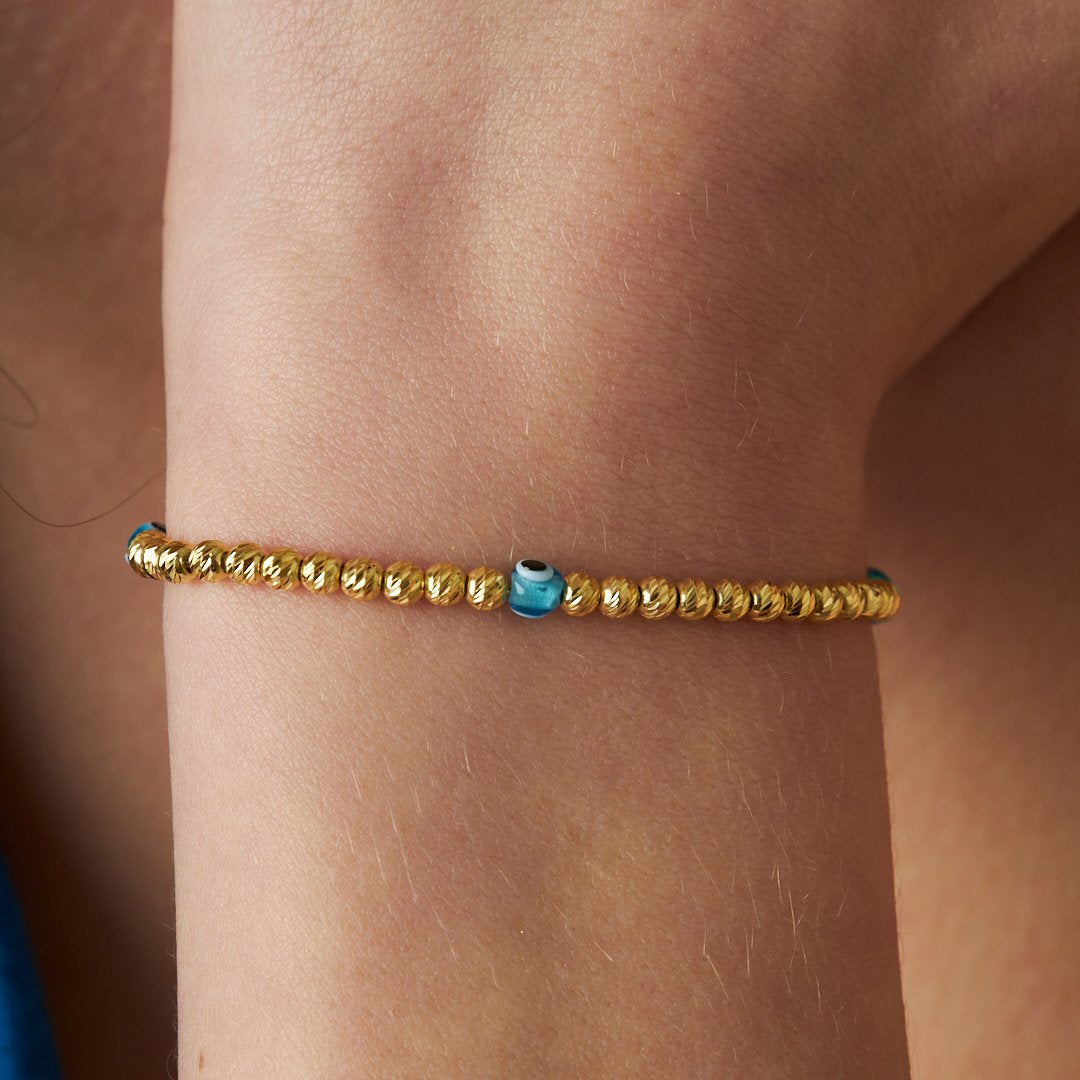 DORIKA NAZAR ARMBAND | 925 SILBER