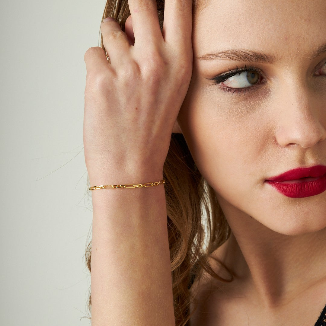 PAPERCLIP ARMBAND | 925 SILBER